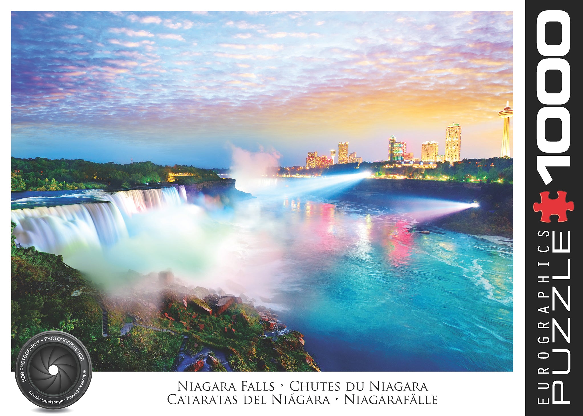 Puzzle de 1000 pièces des chutes du Niagara - Disponible uniquement en ligne