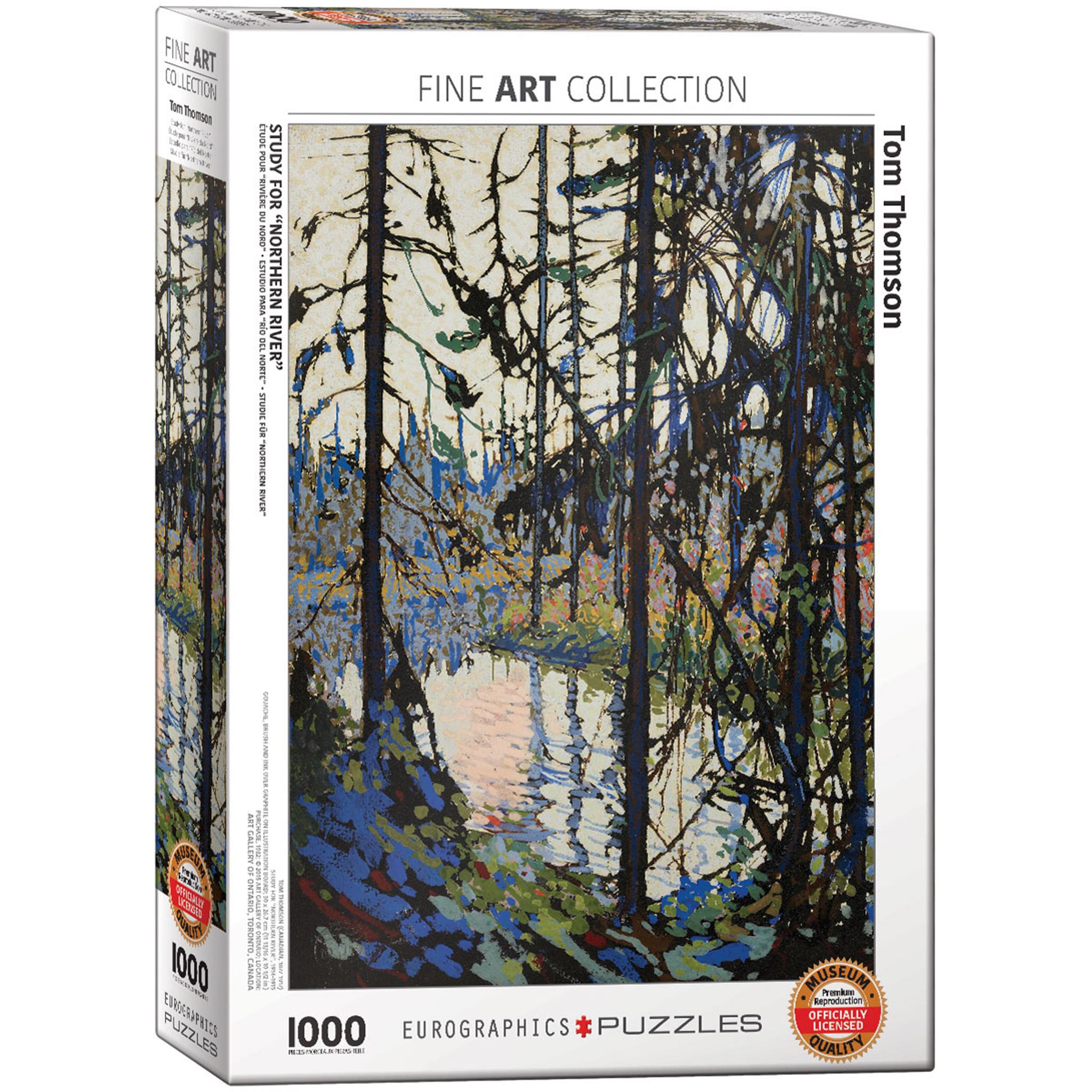 Étudiez pour le puzzle de 1000 pièces Northern River
