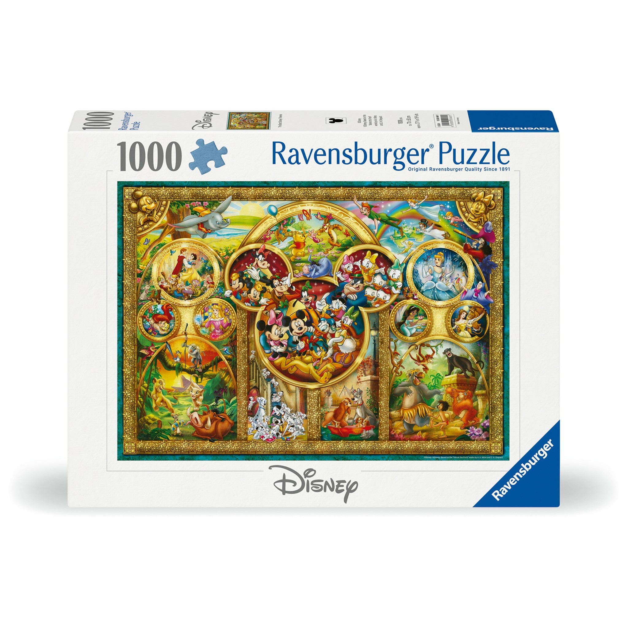 Les meilleurs thèmes Disney - Puzzle de 1000 pièces