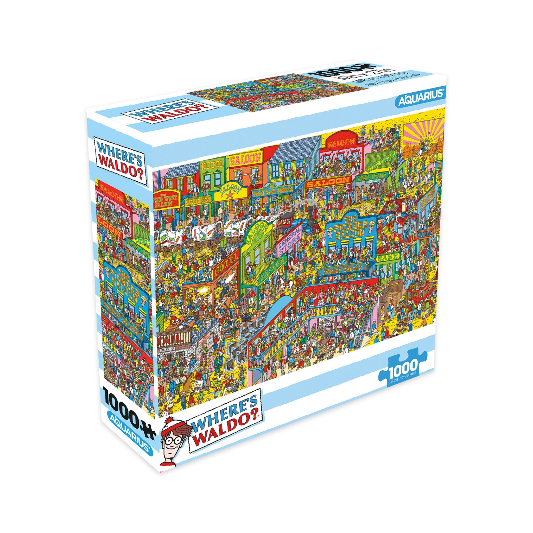 Where's Waldo Wild Wild West 1000 Piece Puzzle