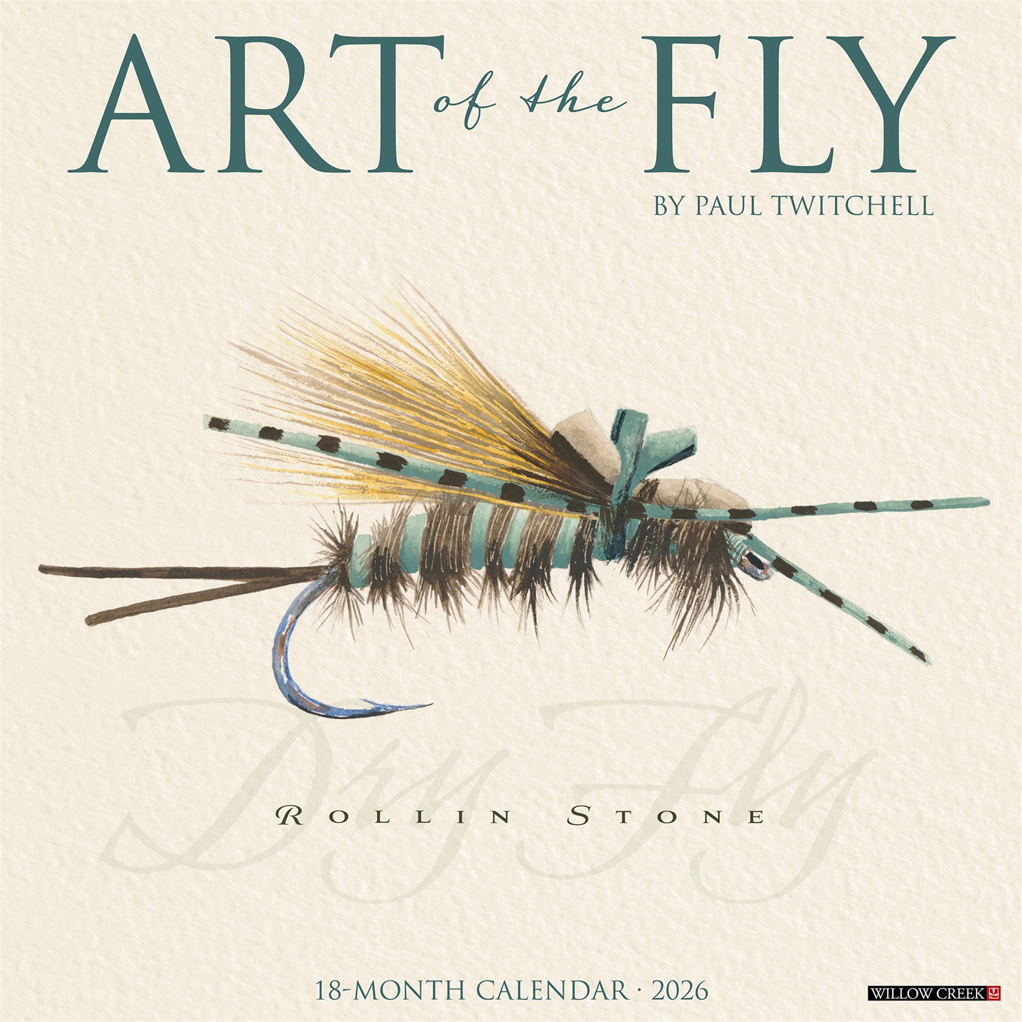 Calendrier mural Art Of The Fly 2026