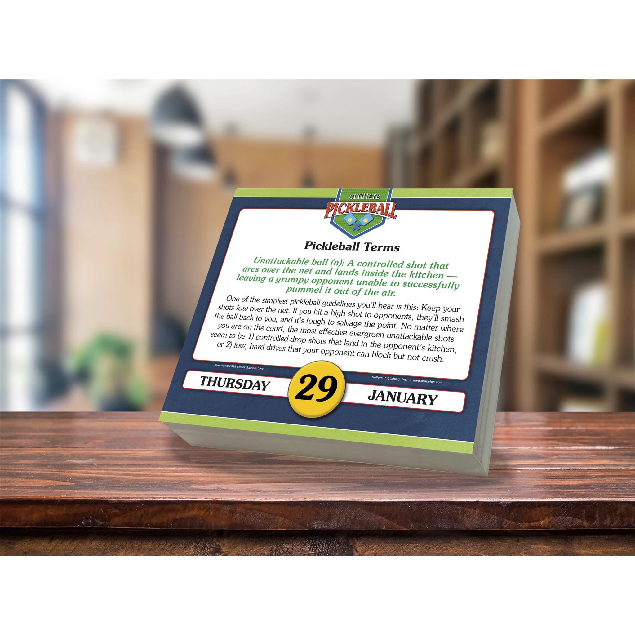 Calendrier Ultimate Pickleball 2026