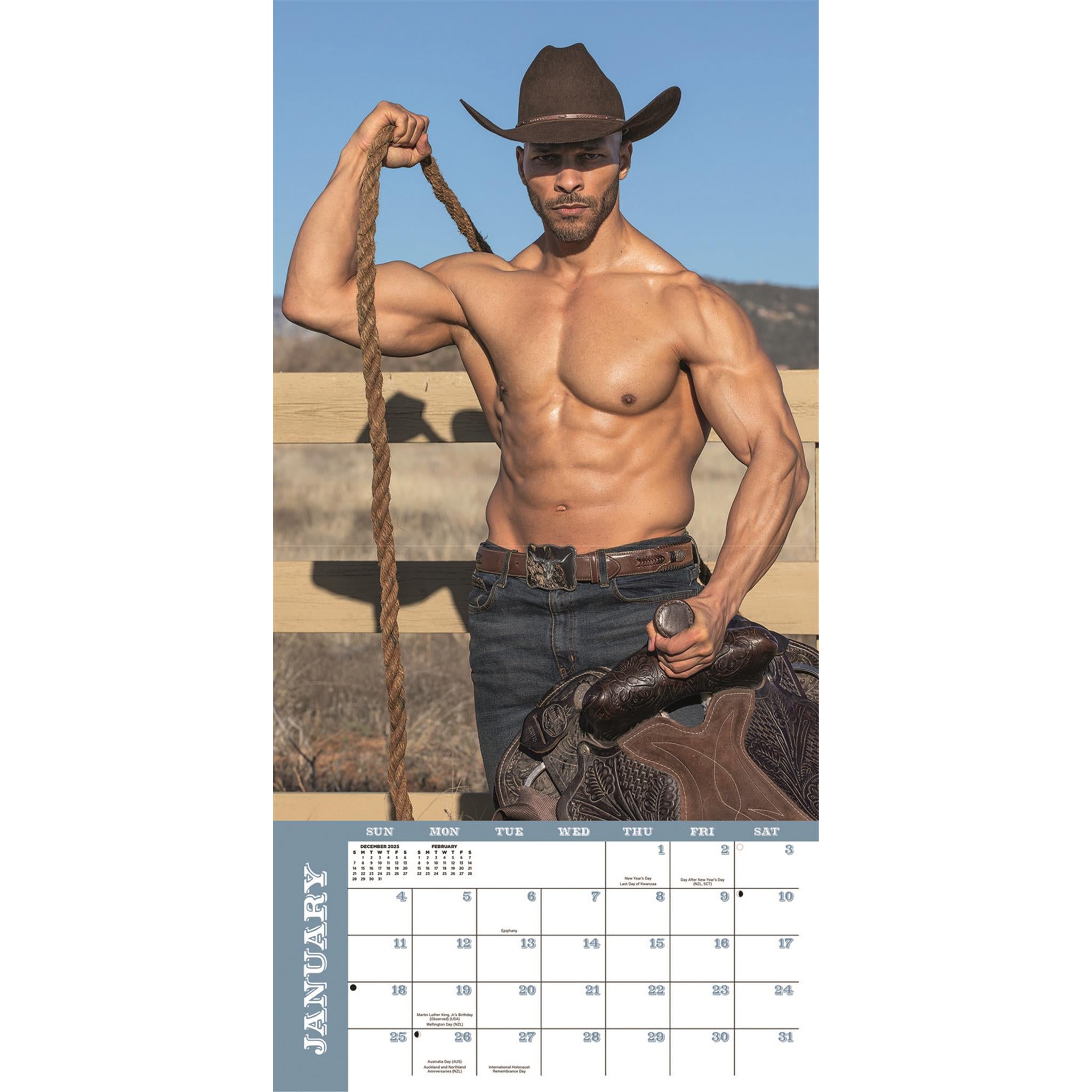 Calendrier mural Studs and Spurs 2026