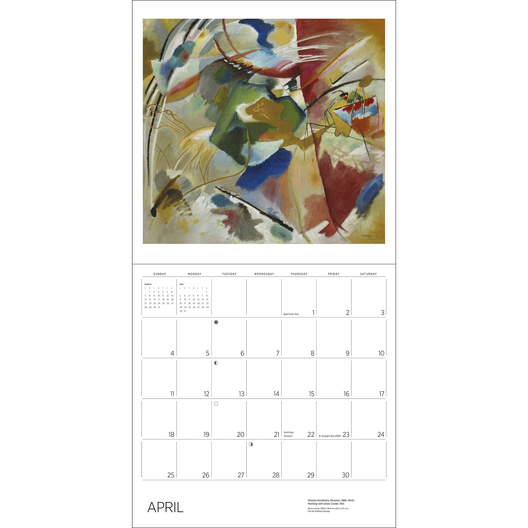 Kandinsky 2027 Wall Calendar - Online Only