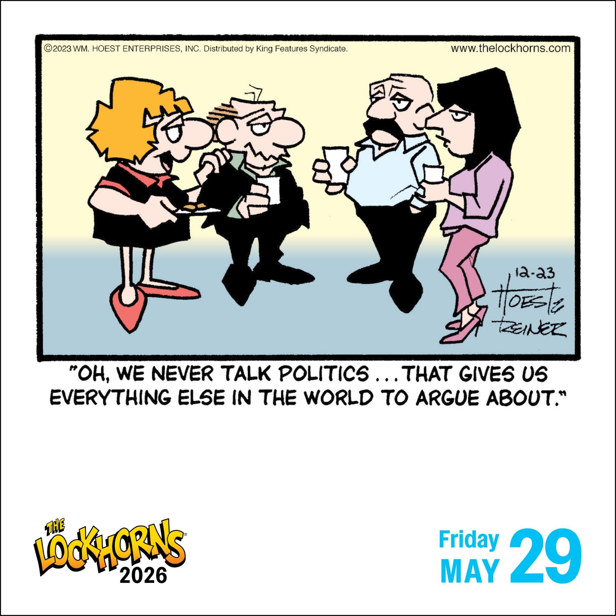 Calendrier Lockhorns Laugh-A-Day 2026