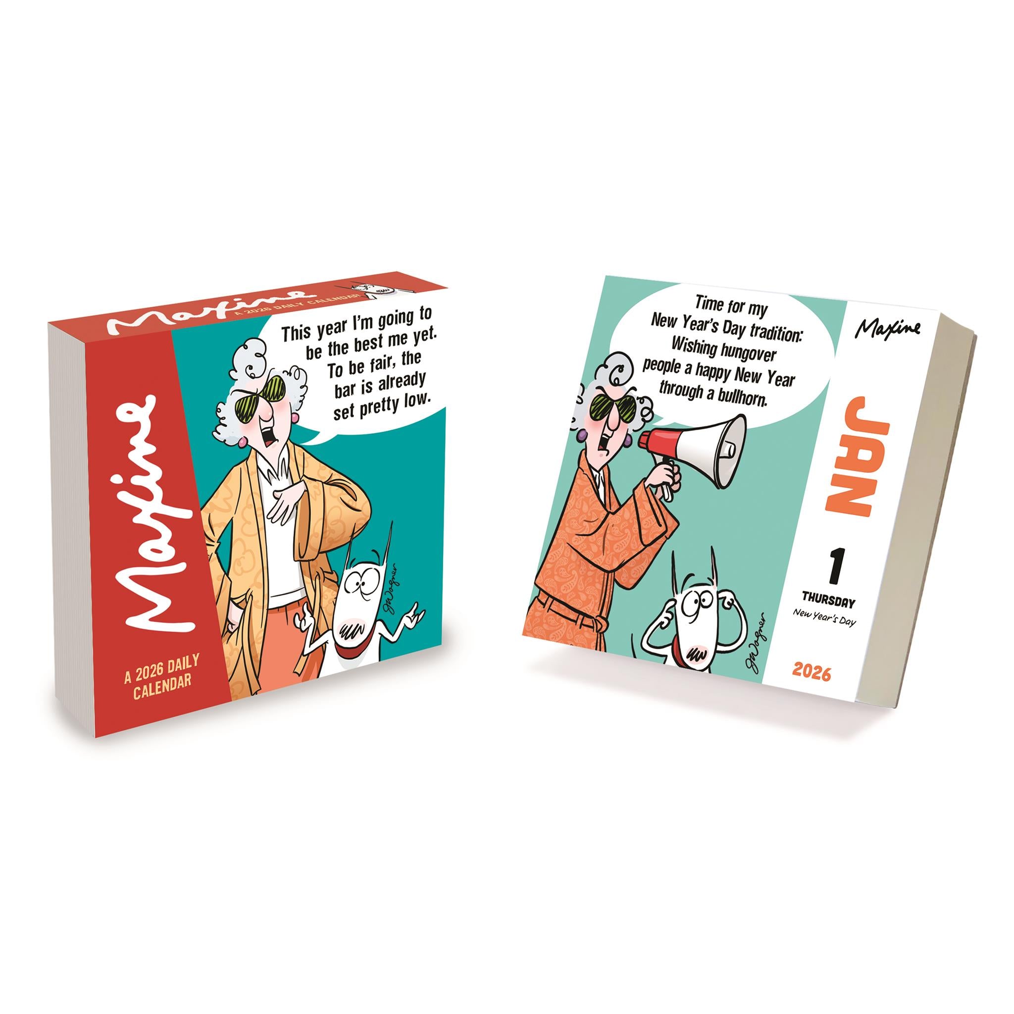 Maxine 2026 Box Calendar