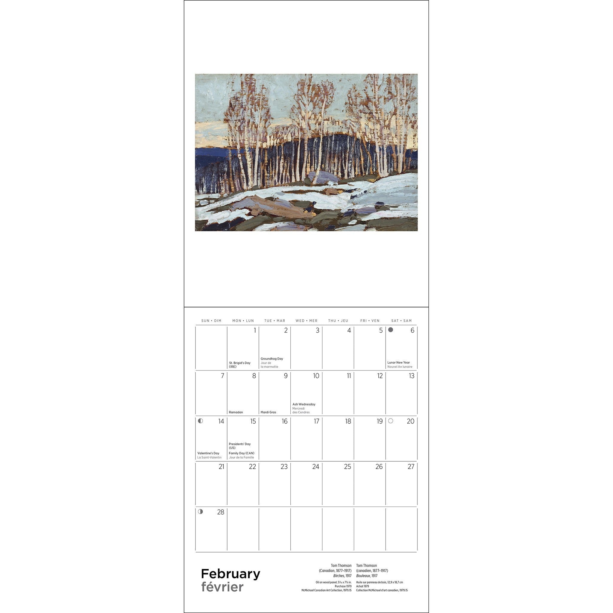 The Group of Seven 2027 Mini Calendar