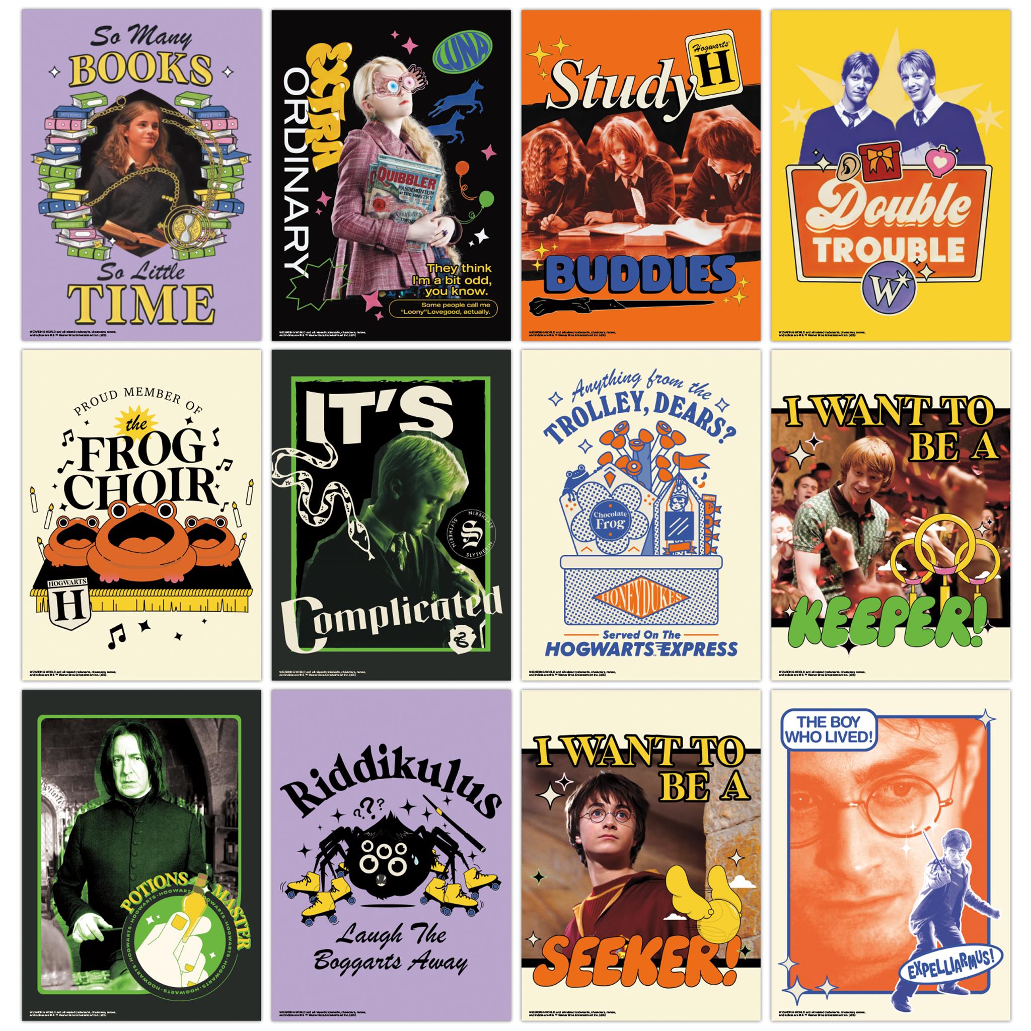 Calendrier mini-poster Harry Potter 2026 - Disponible uniquement en ligne