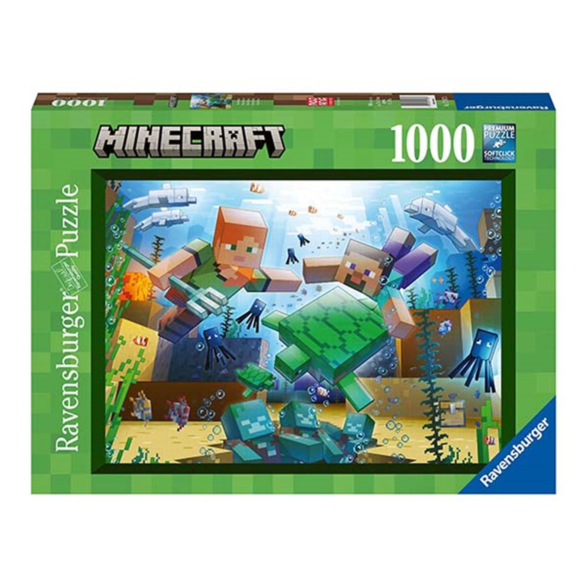 Puzzle Minecraft Mosaic 1000 pièces Ravensburger