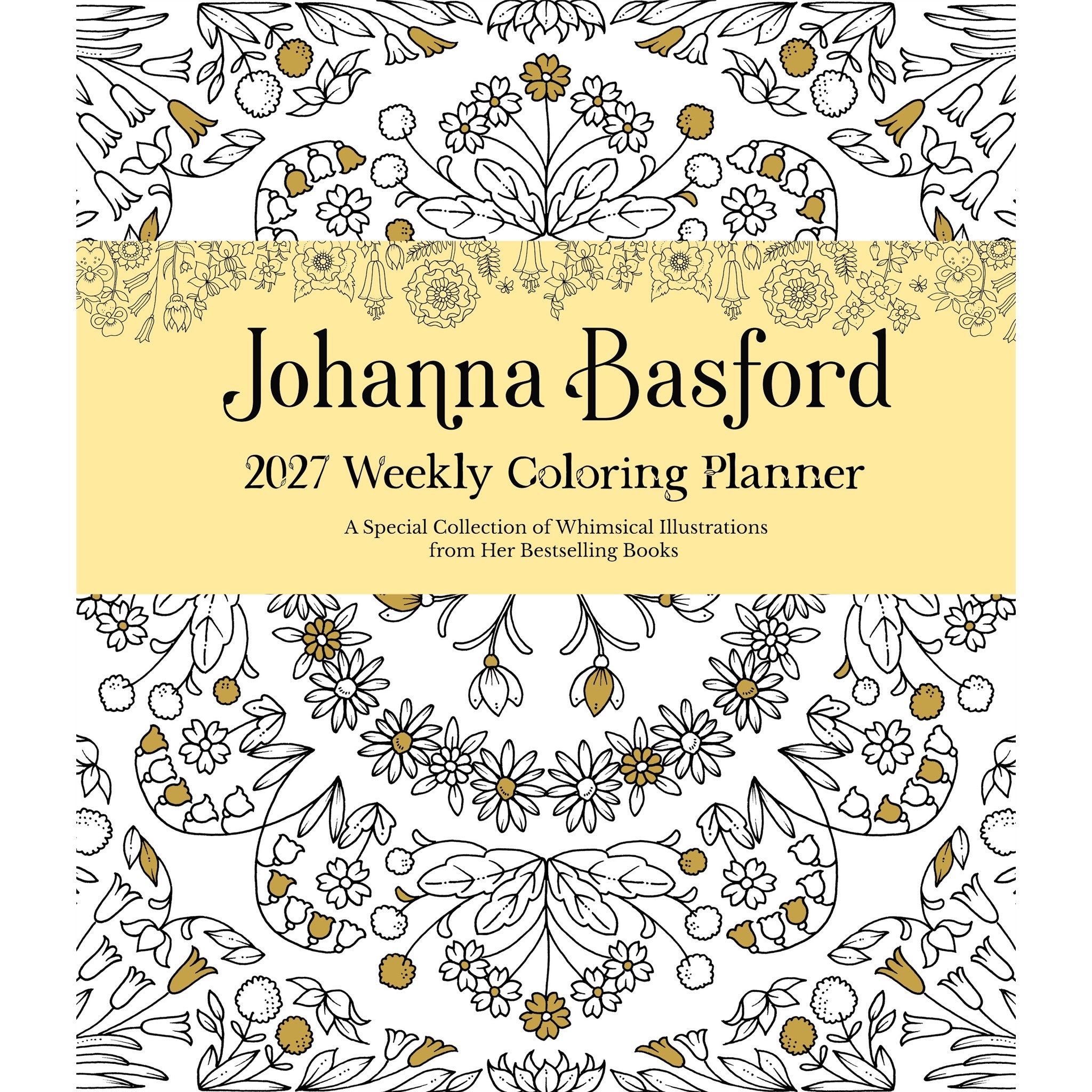 Johanna Basford 2027 Coloring Engagement Calendar