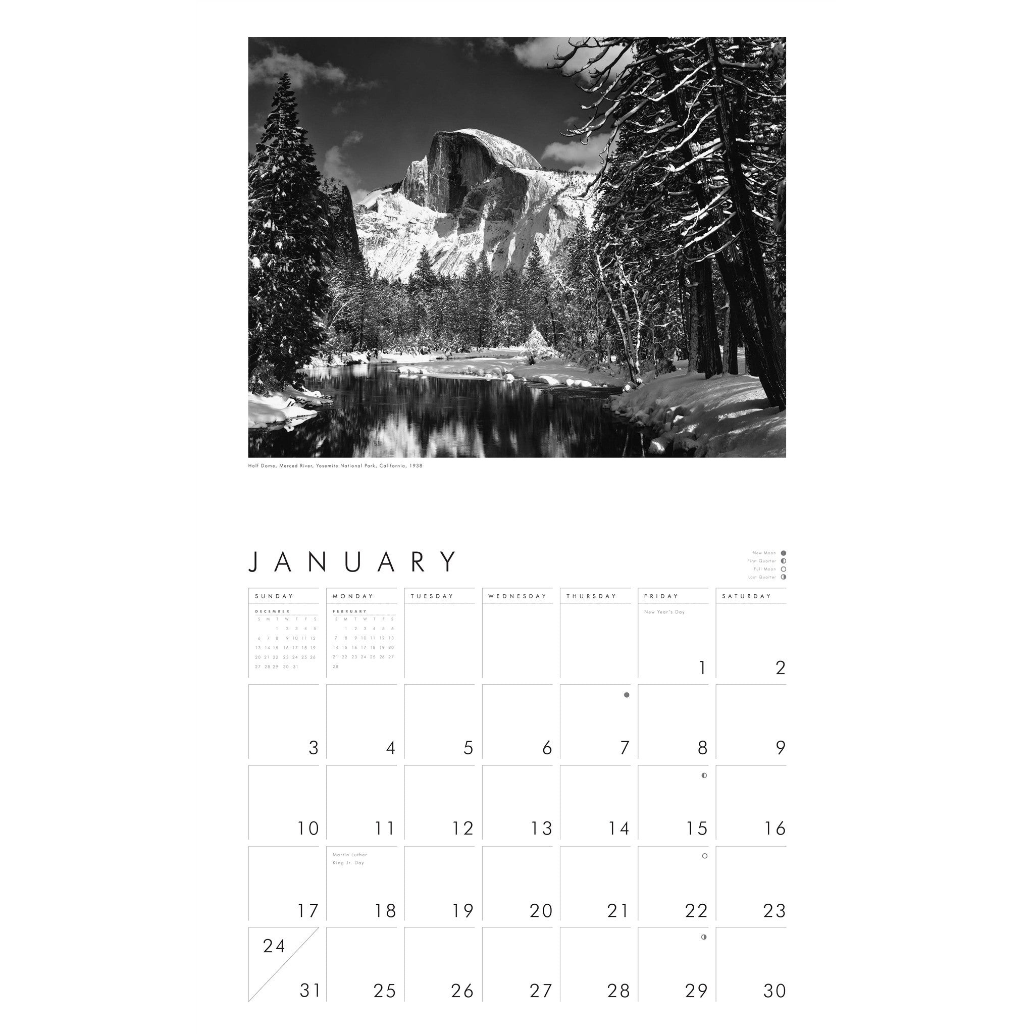 Calendrier mural Ansel Adams 2027
