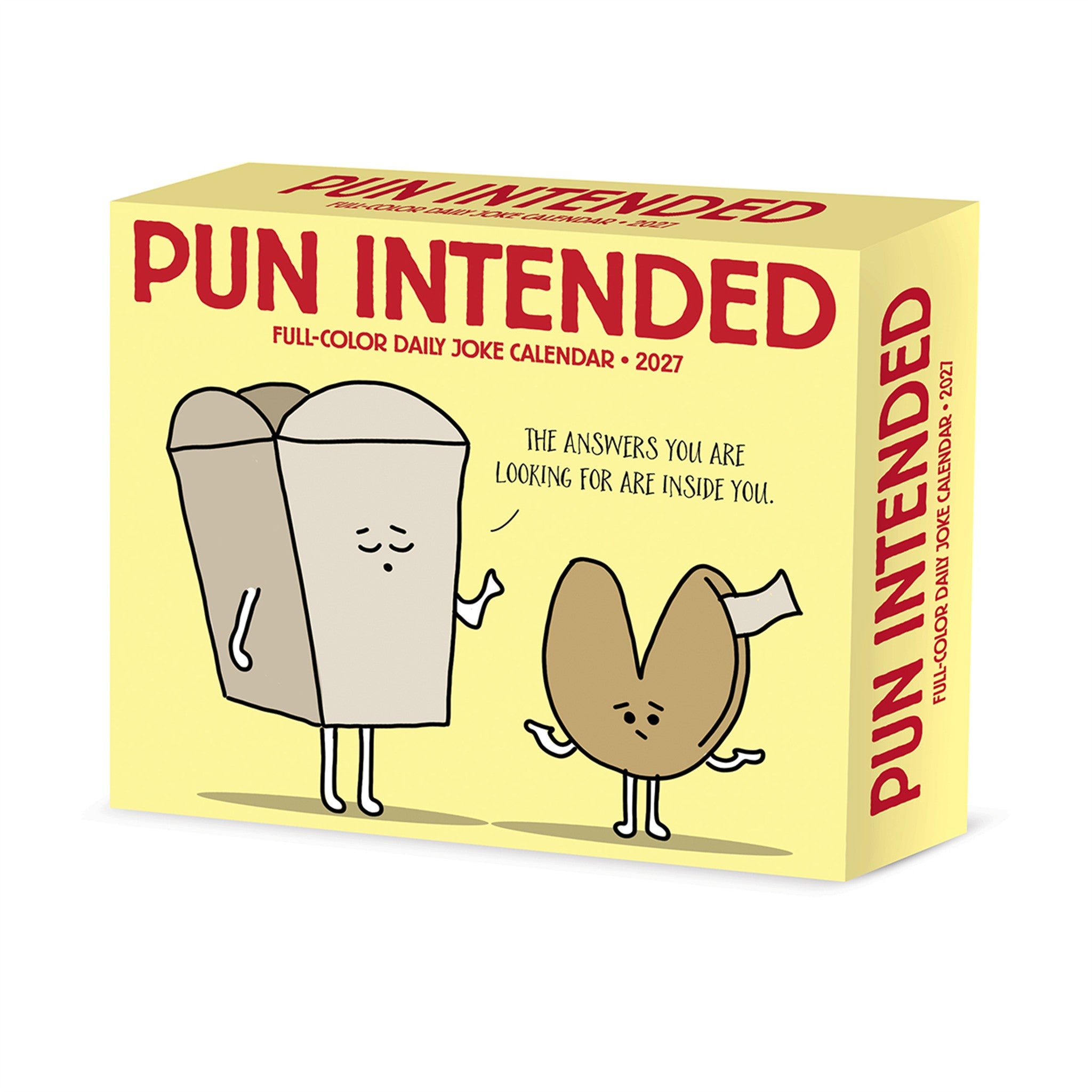 Pun Intended 2027 Box Calendar