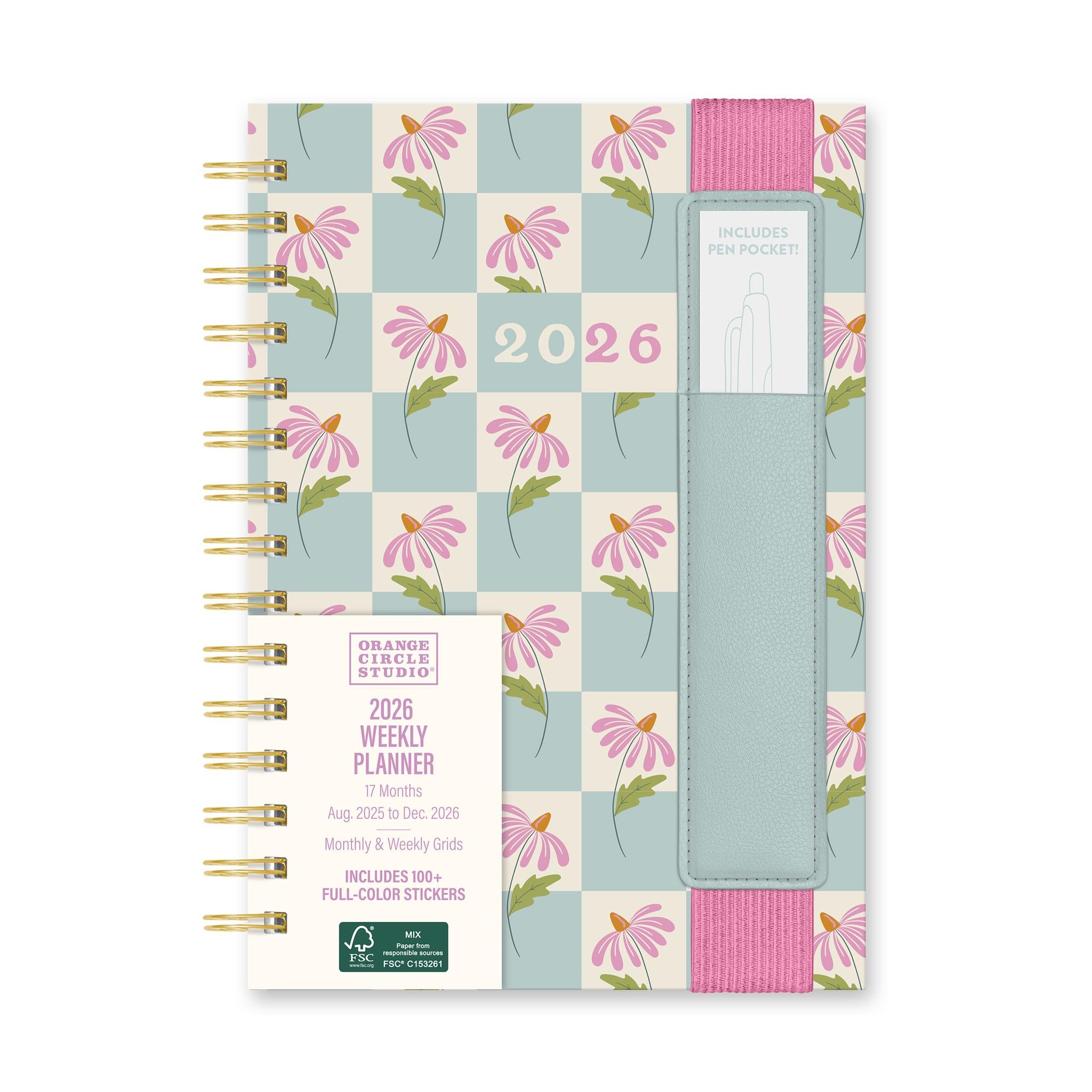 Calendrier des fiançailles Coneflower Corner Oliver 2025-2026