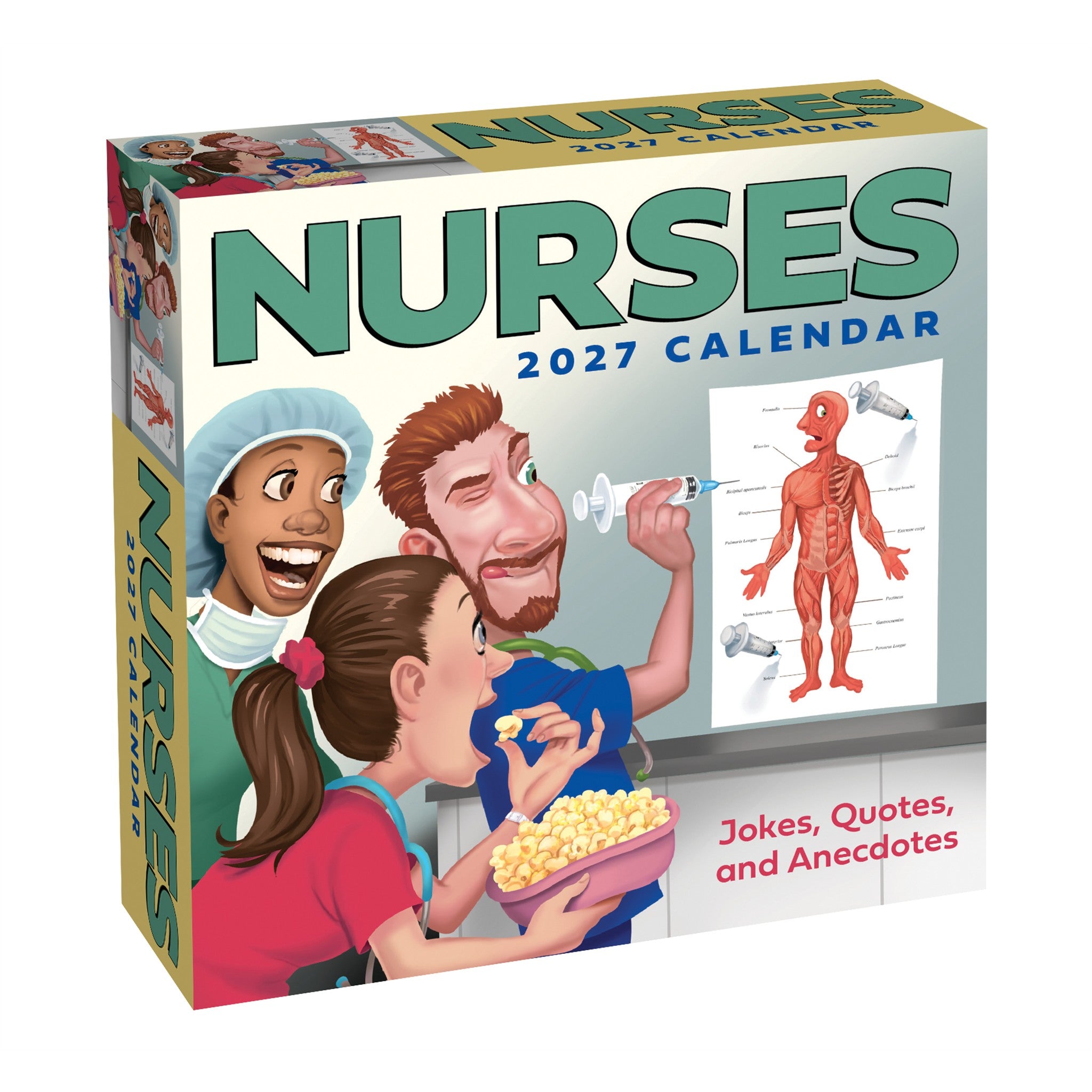 Nurses 2027 Box Calendar