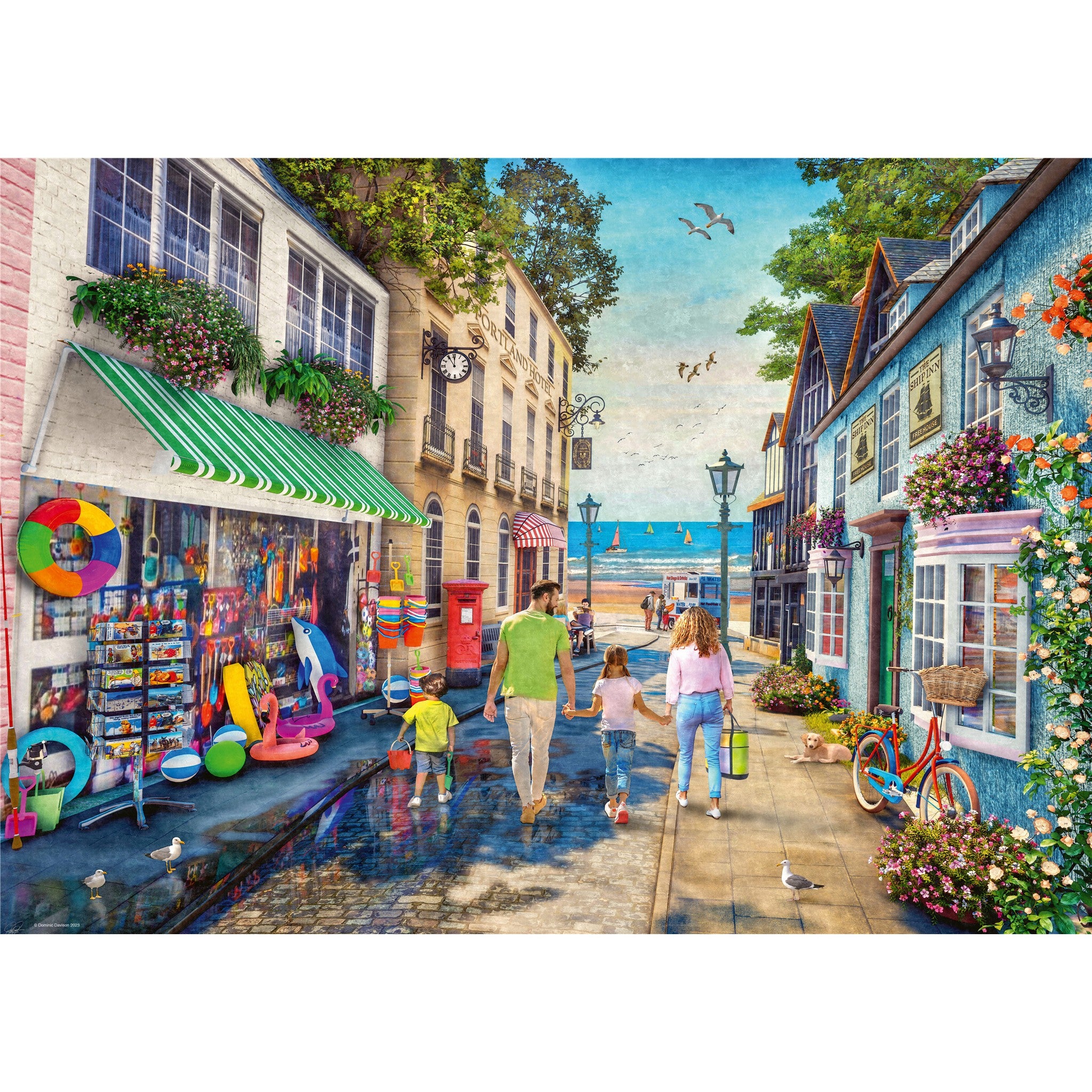 Seaview Lane 1000 Piece Puzzle