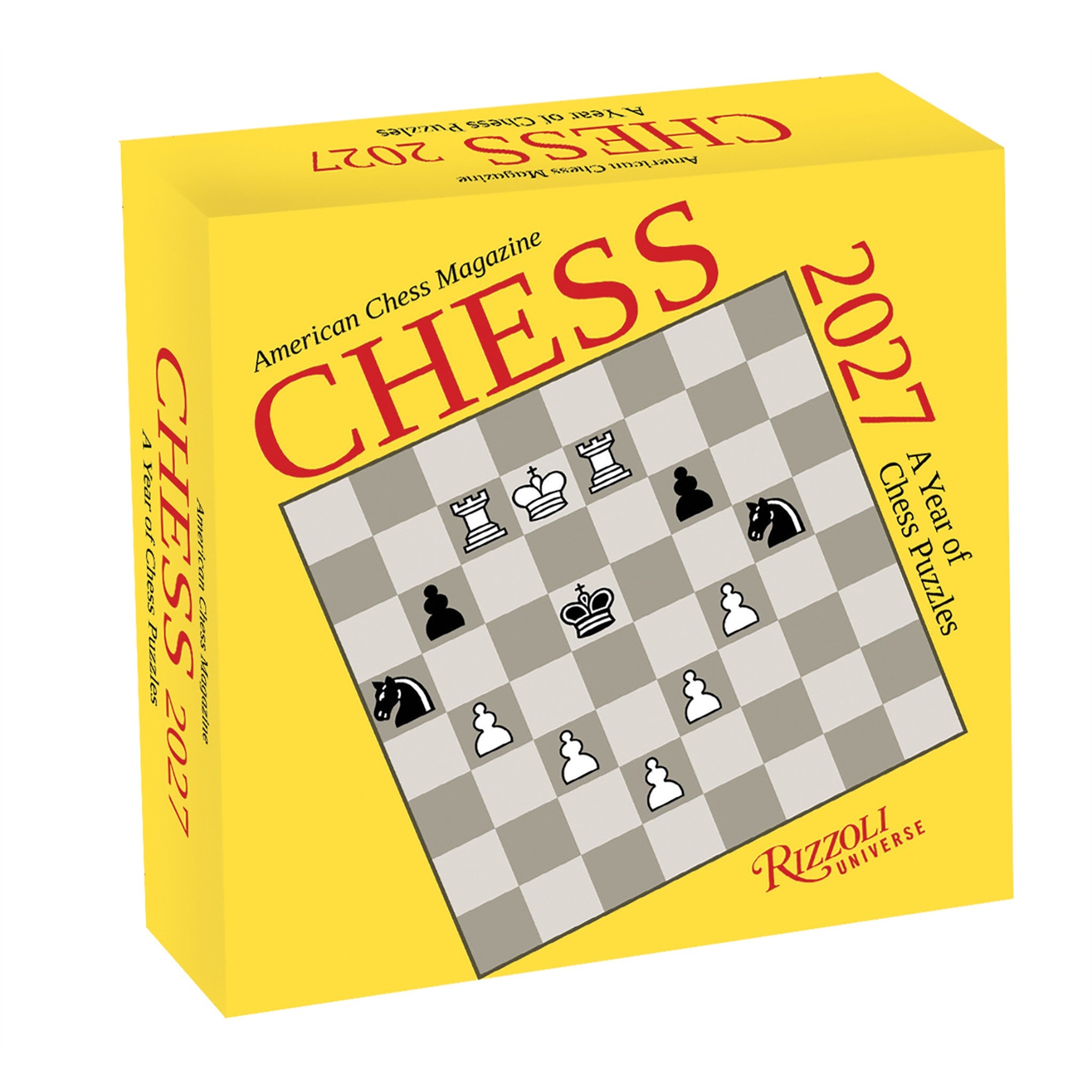 Chess 2027 Box Calendar