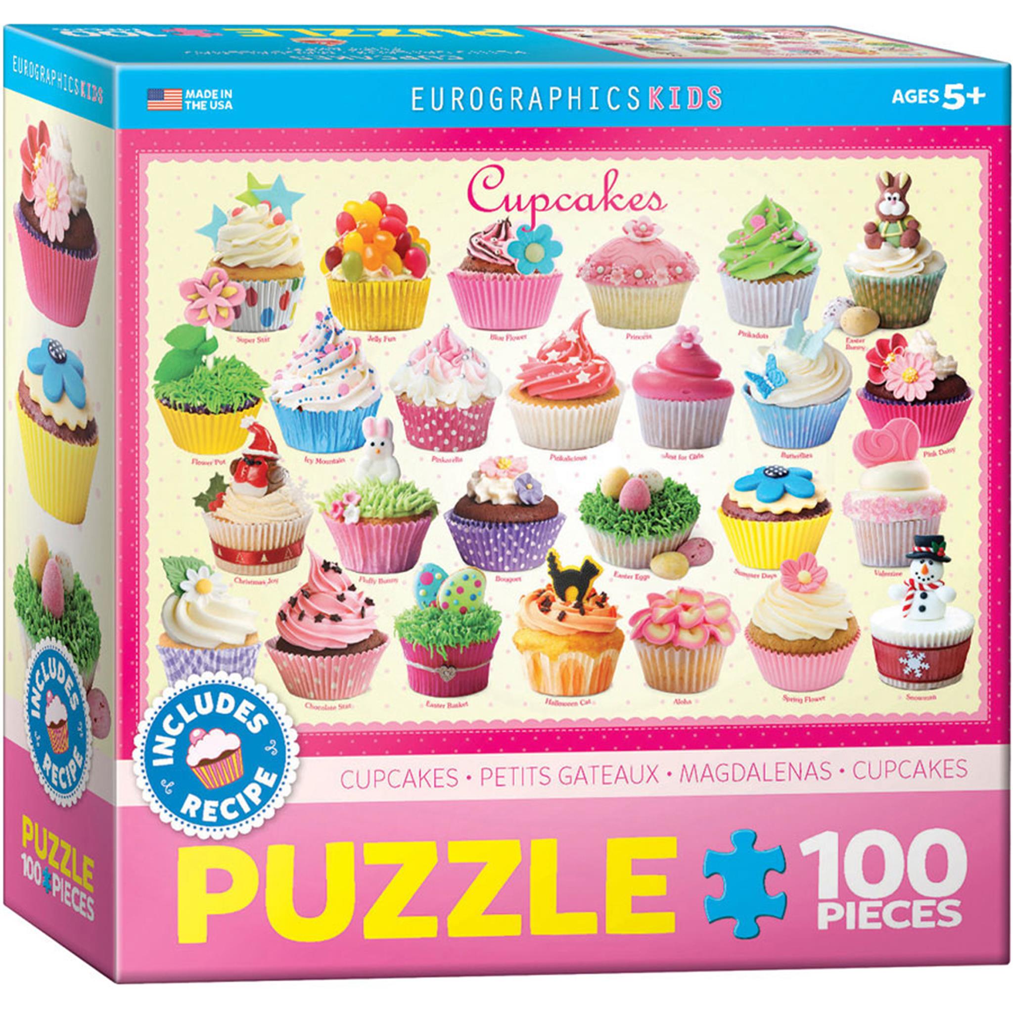 Puzzle de 100 pièces Cupcakes