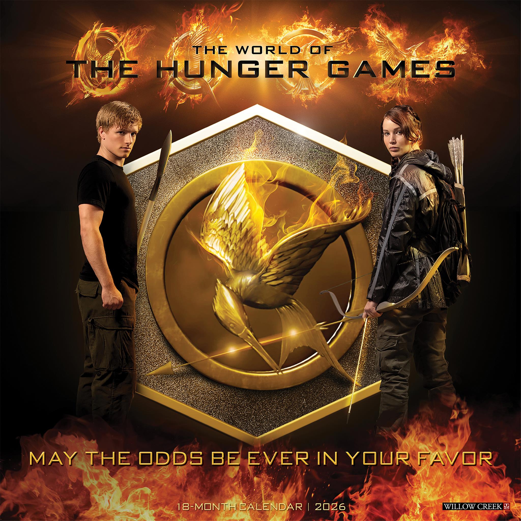 Calendrier mural exclusif Hunger Games 2026