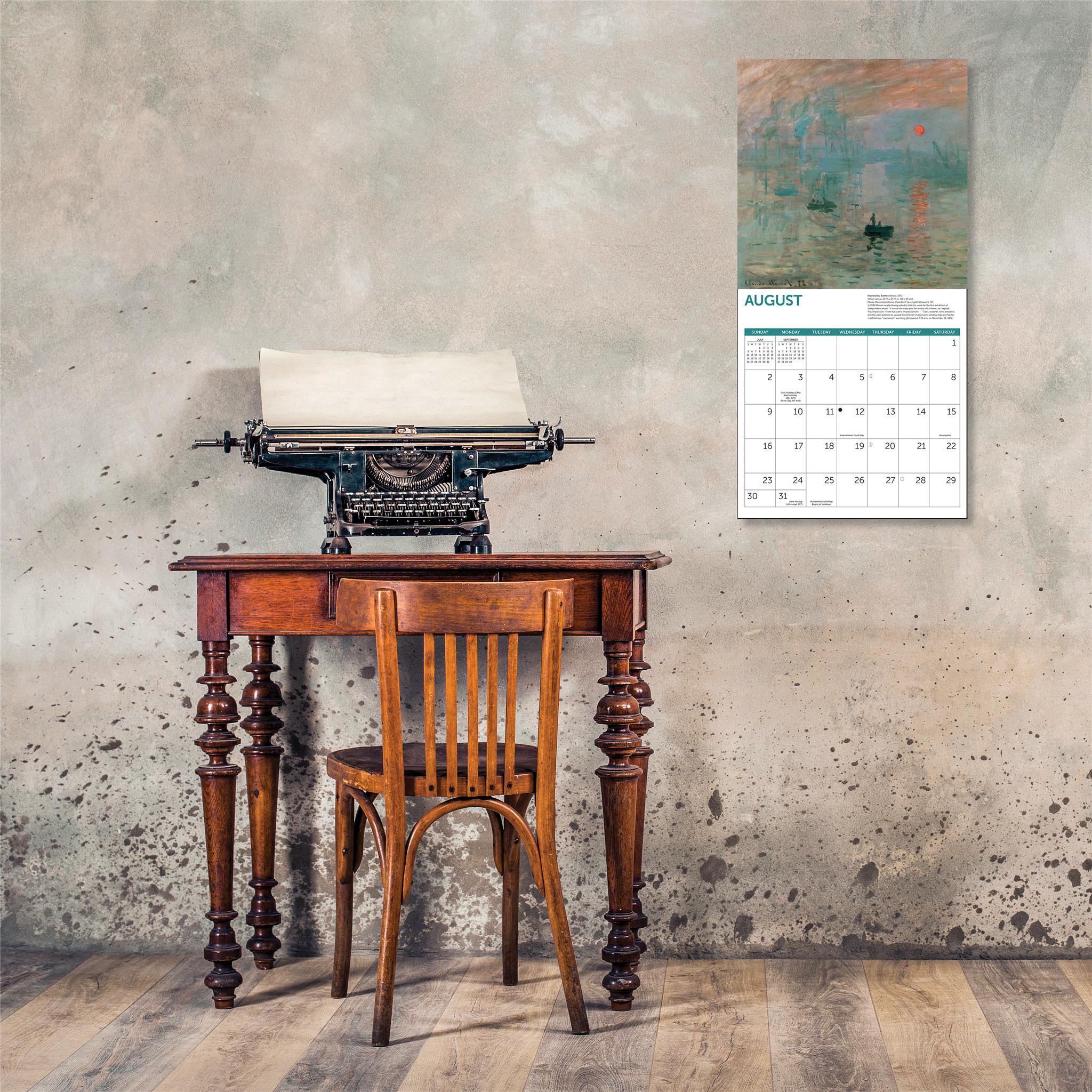 Monet At Sea 2026 Wall Calendar