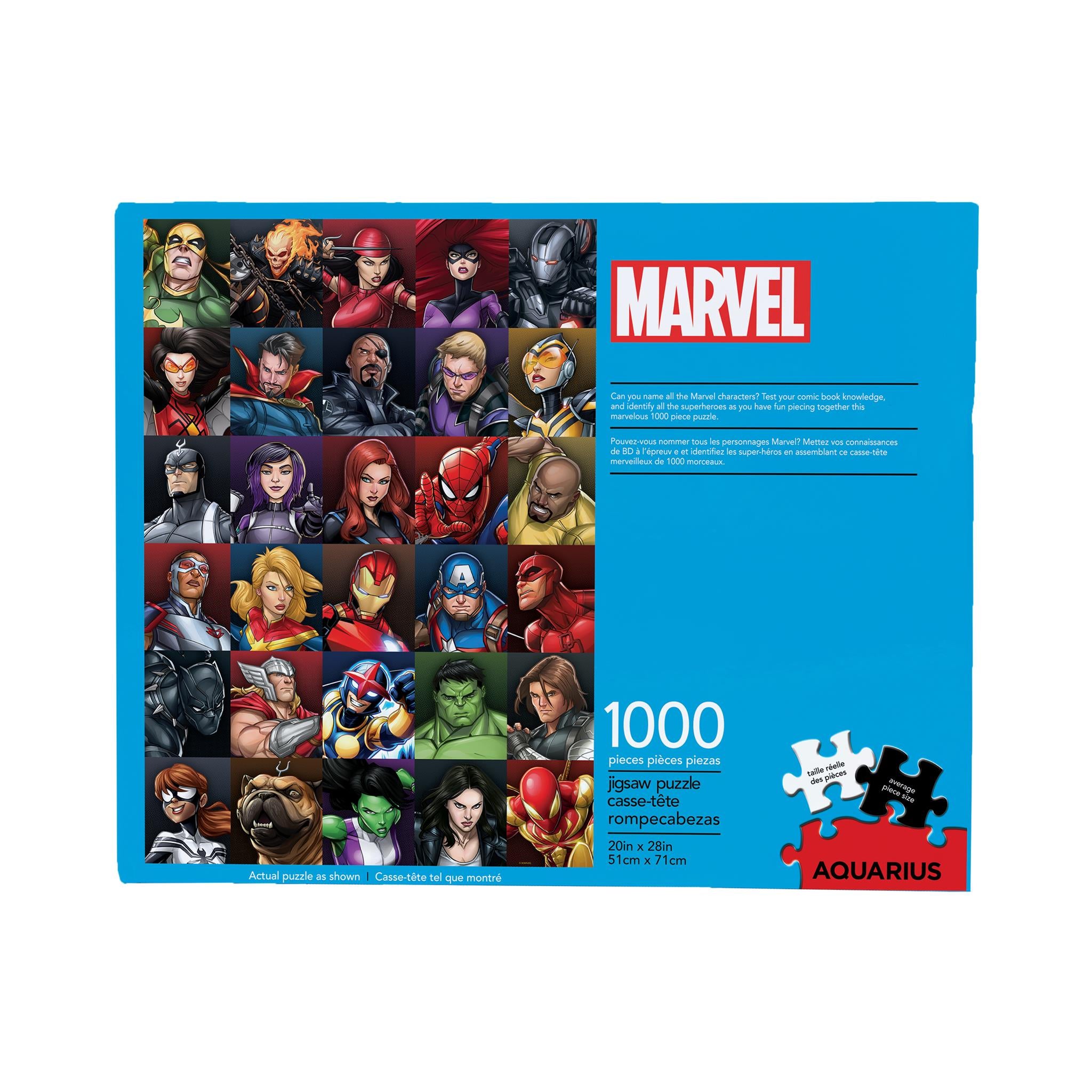 Puzzle de 1000 pièces Marvel Heroes Collage