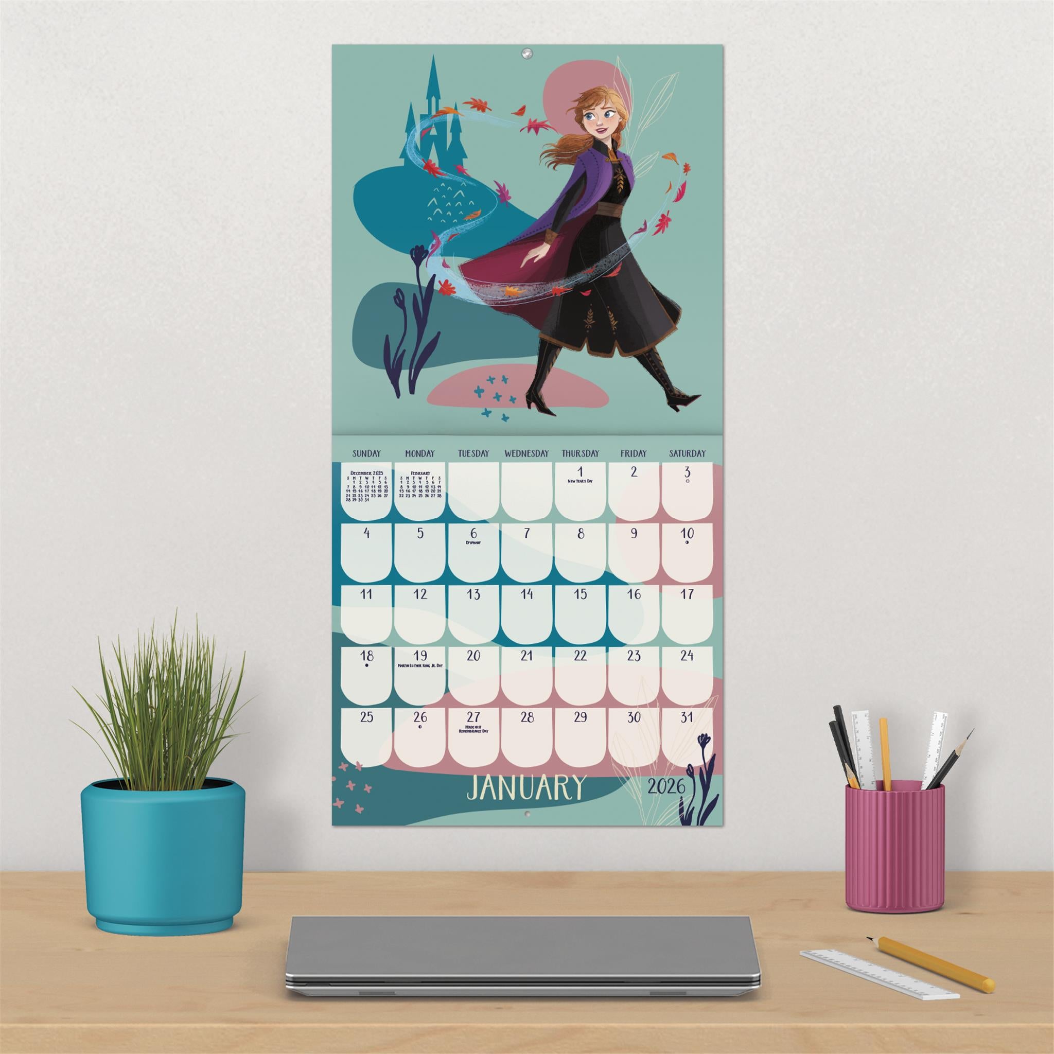 Frozen 2026 Wall Calendar