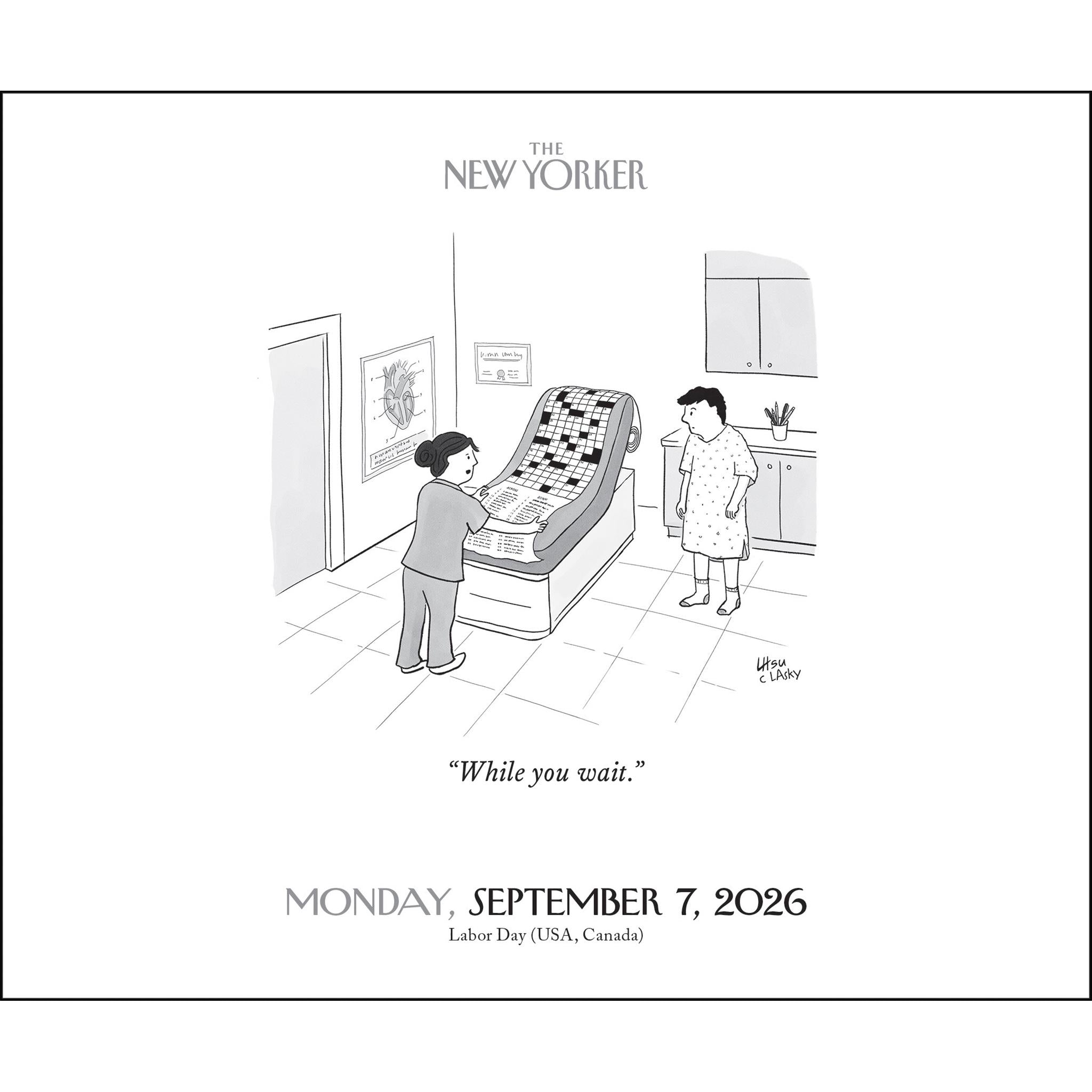 Cartoons From The New Yorker 2026 Box Calendar