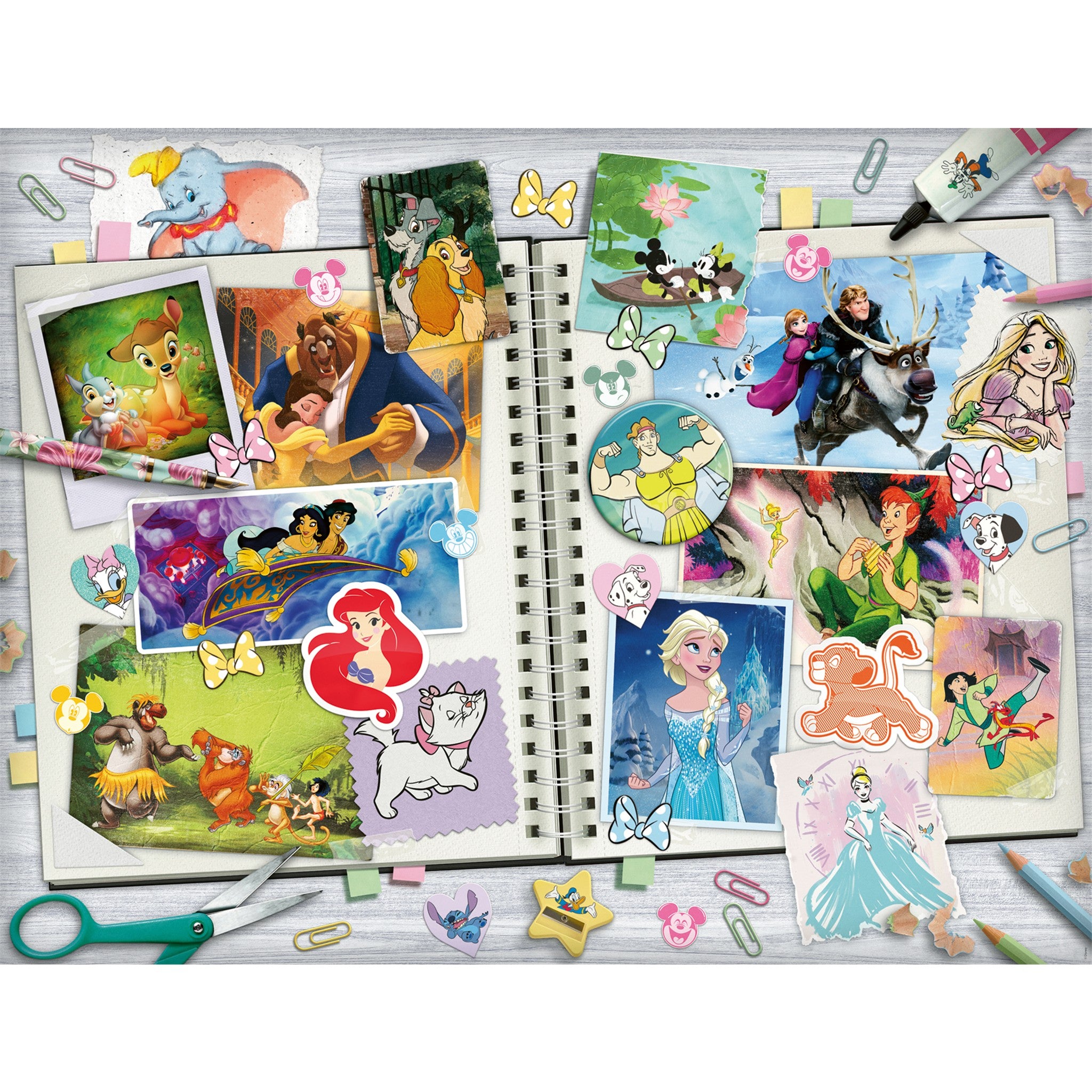 Disney Scrapbook 2000 Piece Puzzle