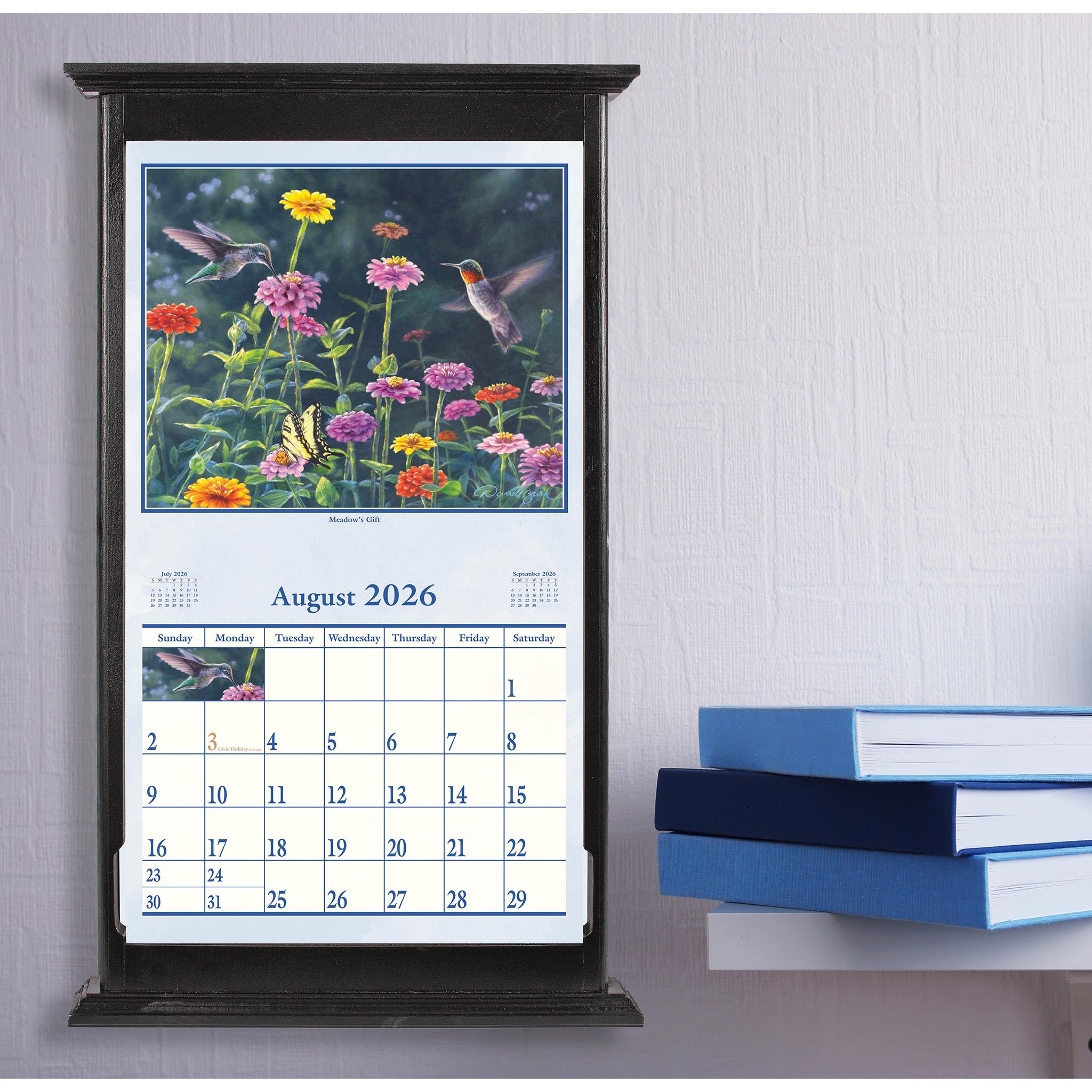 Calendrier mural Grands Espaces 2026 - Disponible uniquement en ligne