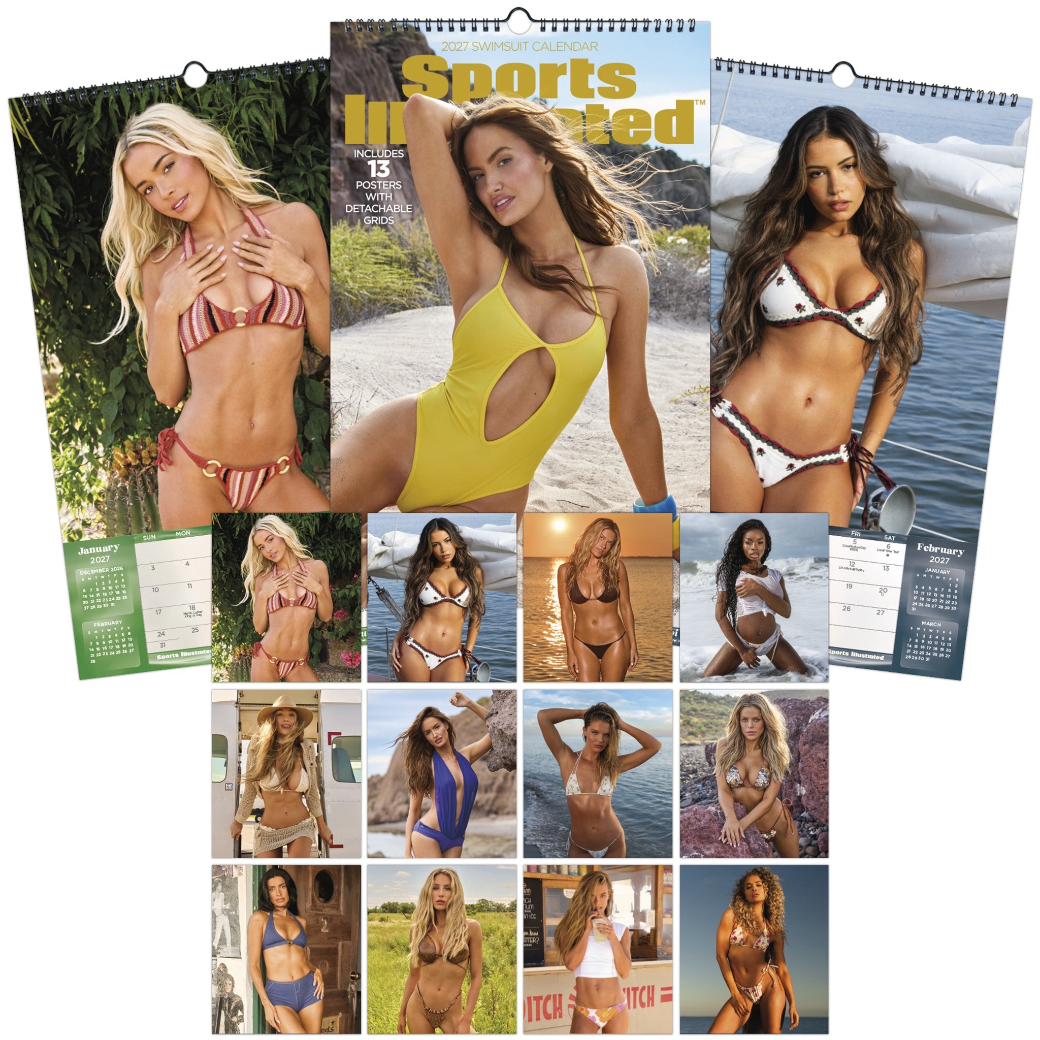 Sports Illustrated Swimsuit 2027 Wall Calendar