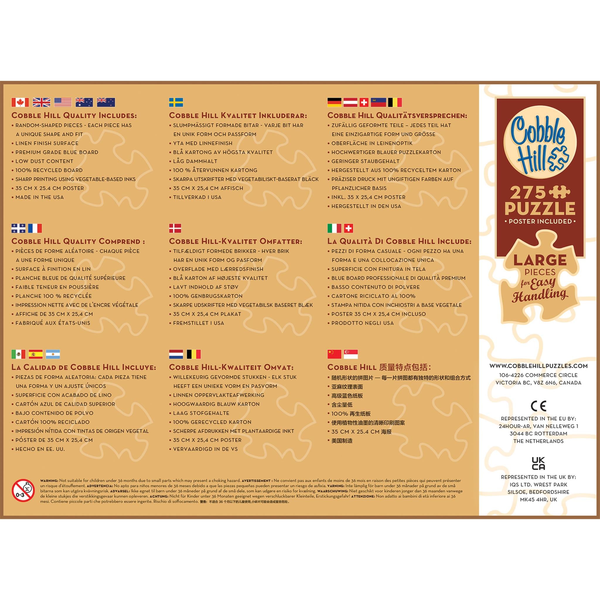 Puzzle de 275 pièces Winter Chorus Cobble Hill