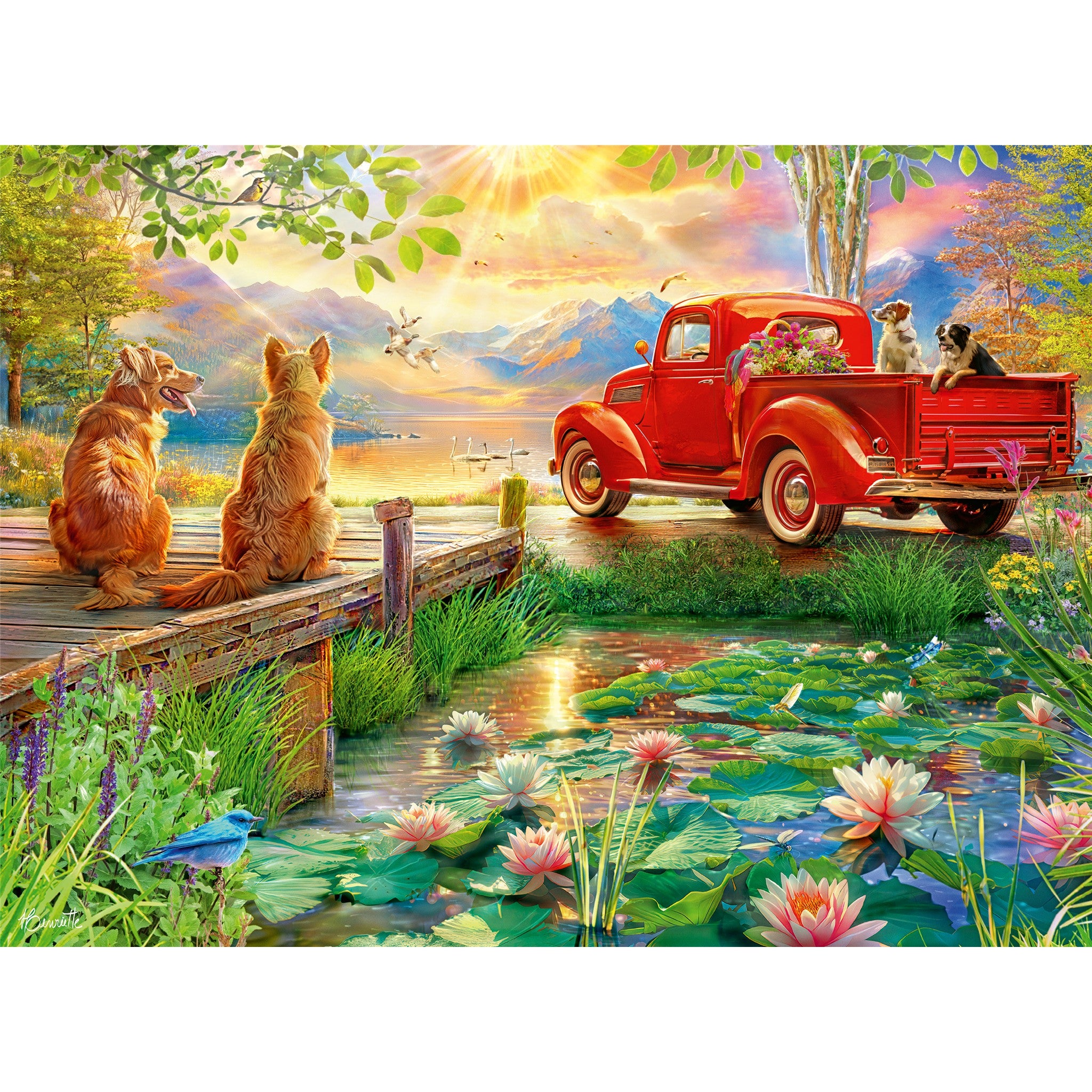 Summer Love 500 Piece Puzzle