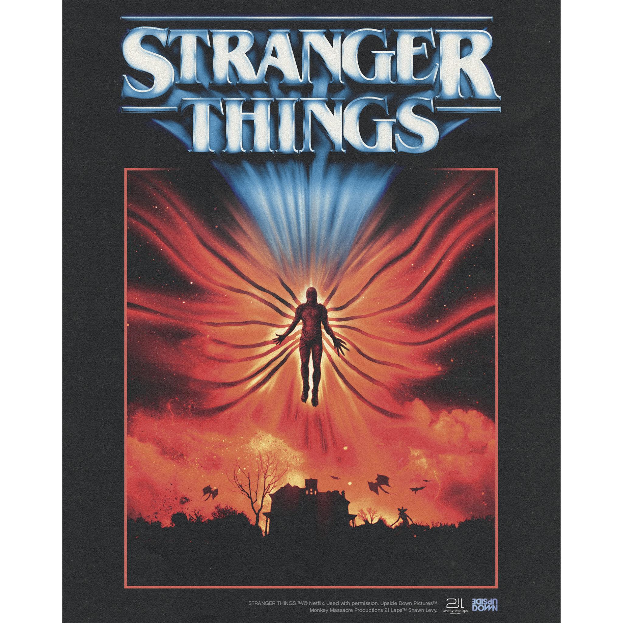 Stranger Things Exclusive with Print 2026 Deluxe Wall Calendar