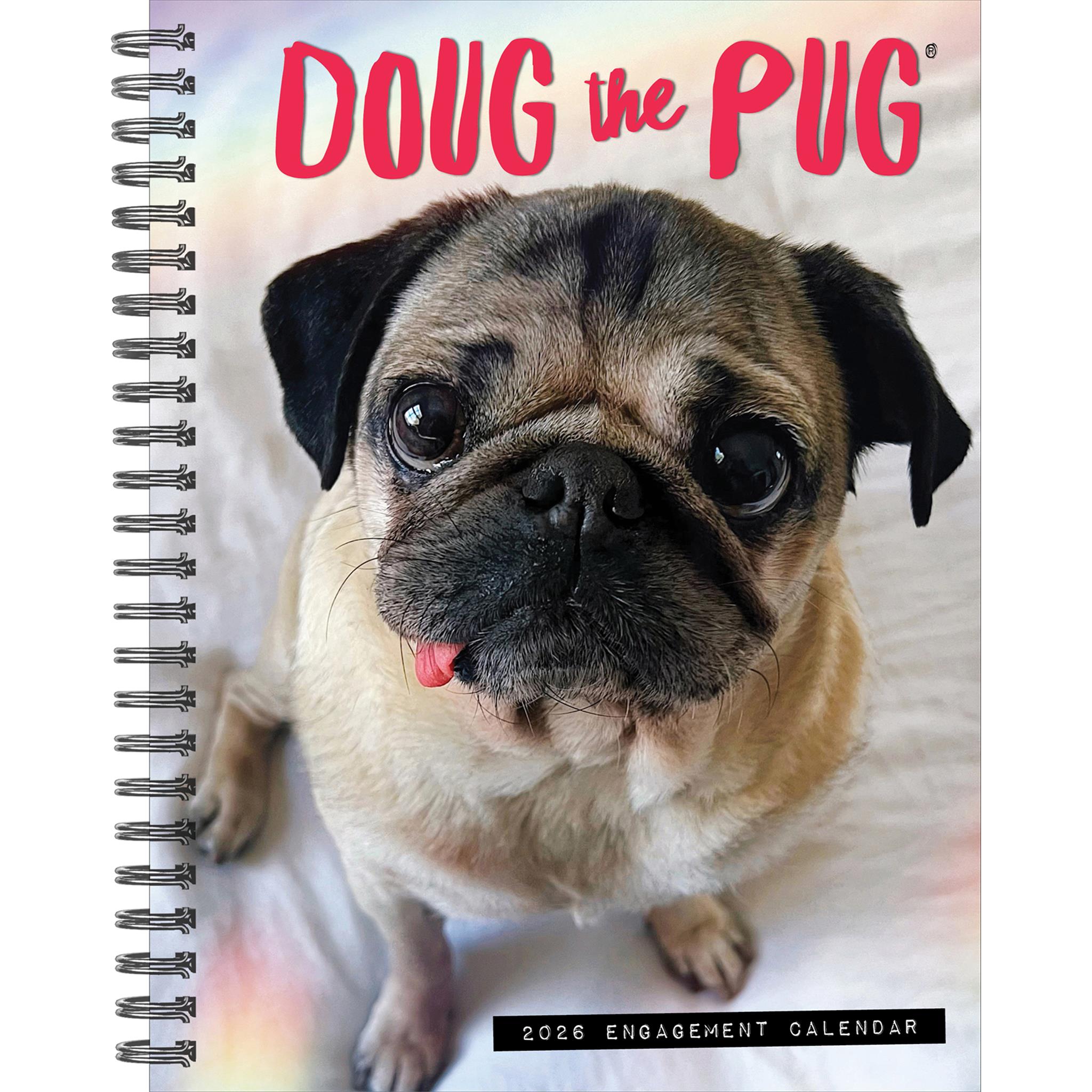 Doug The Pug 2026 Engagement Calendar - Online Only