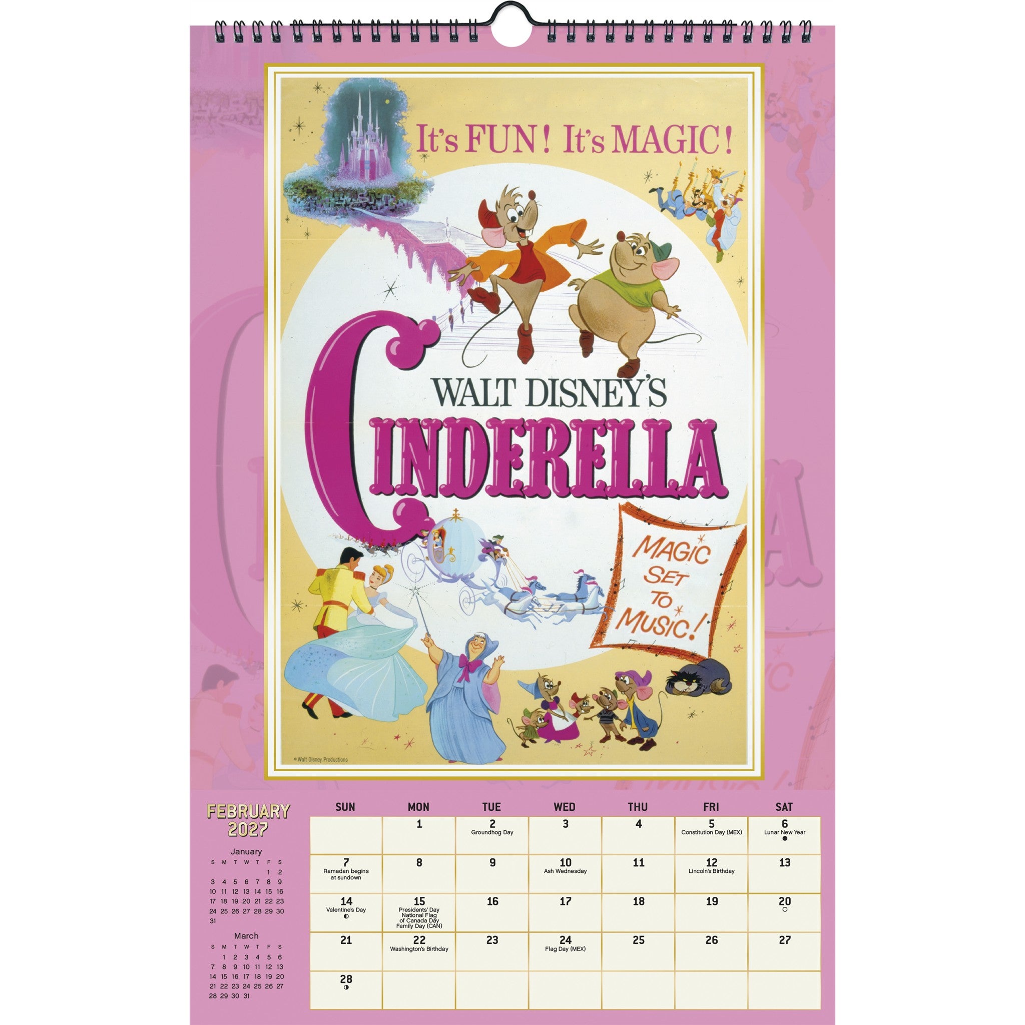 Harry Potter 2027 Poster Calendar