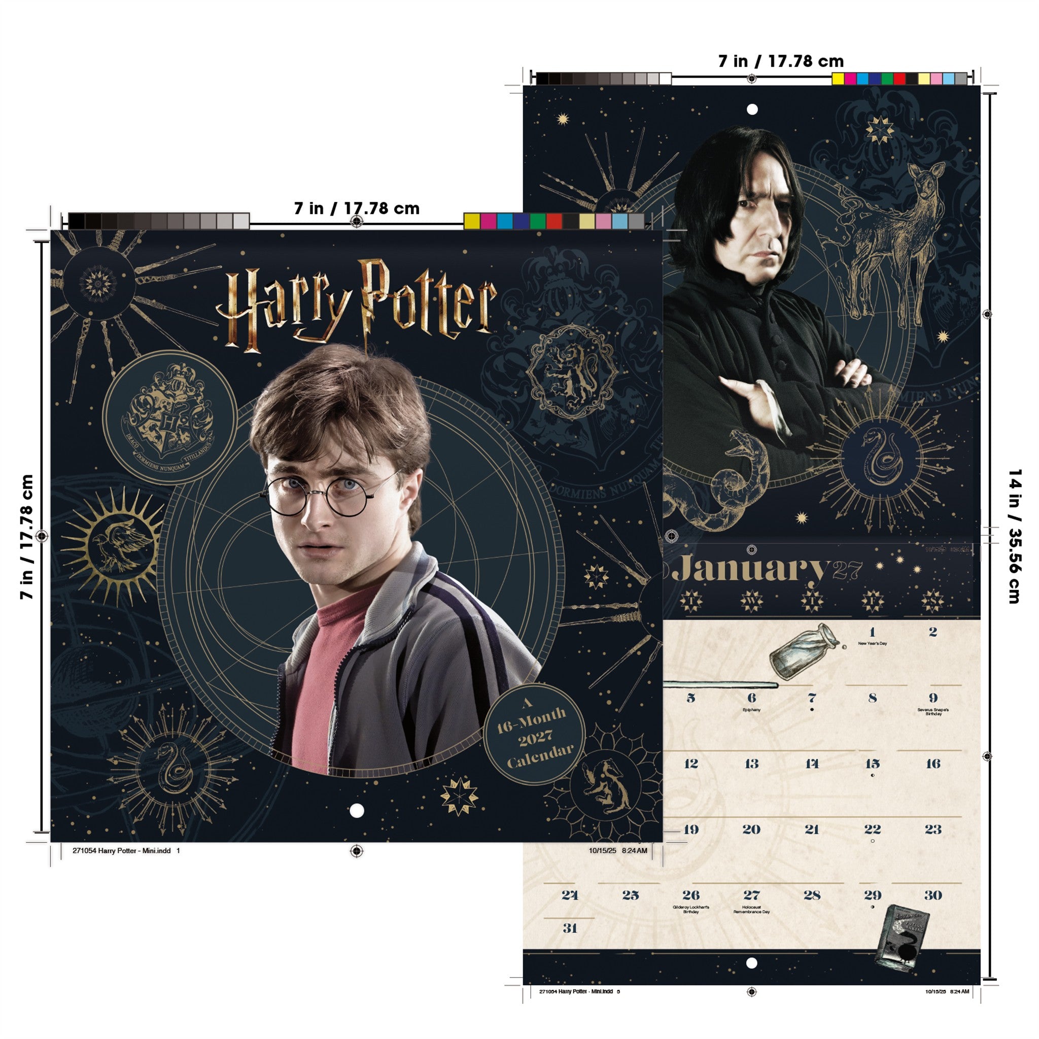Mini Calendrier Harry Potter 2027