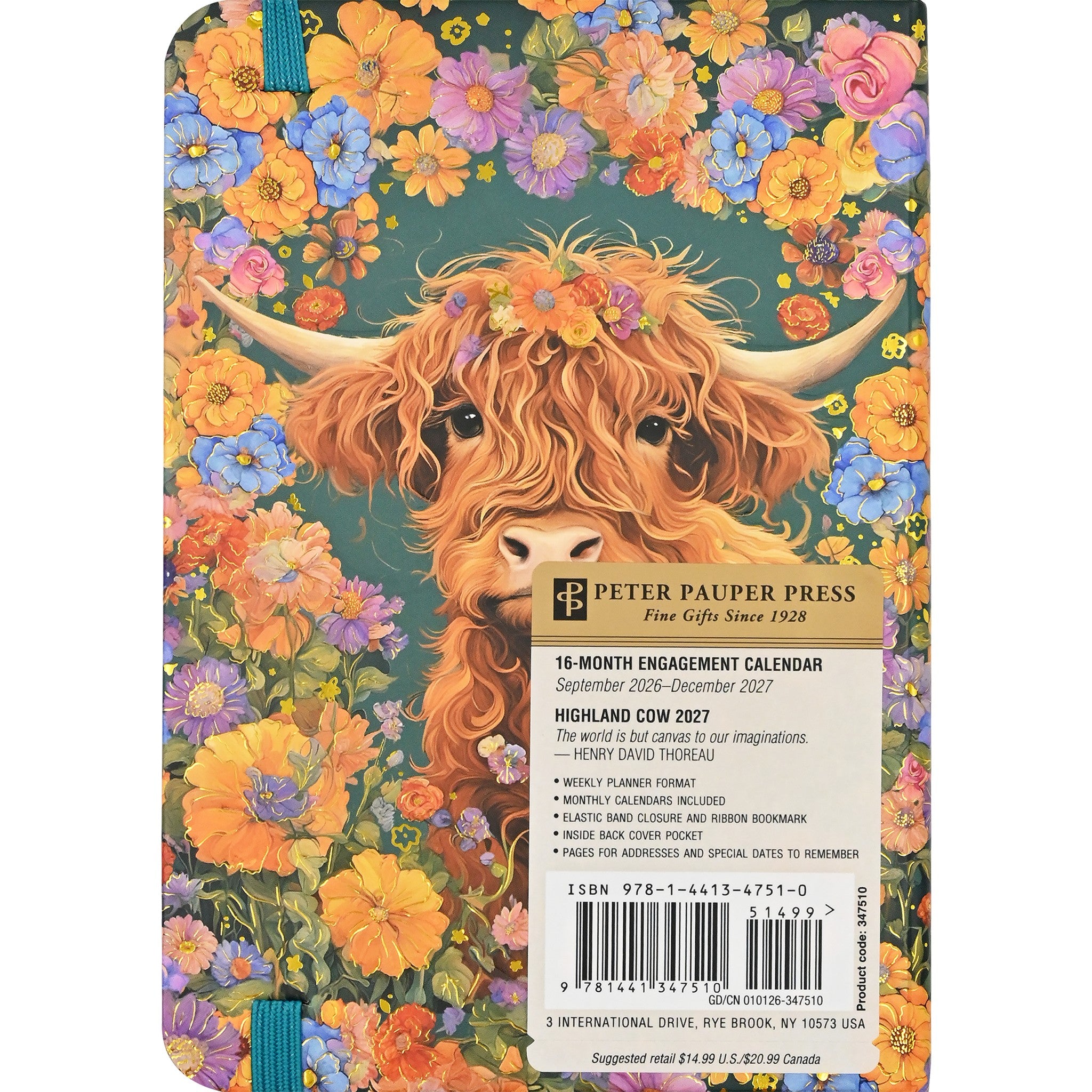 Highland Cows 2026-2027 Engagement Calendar - Online Only