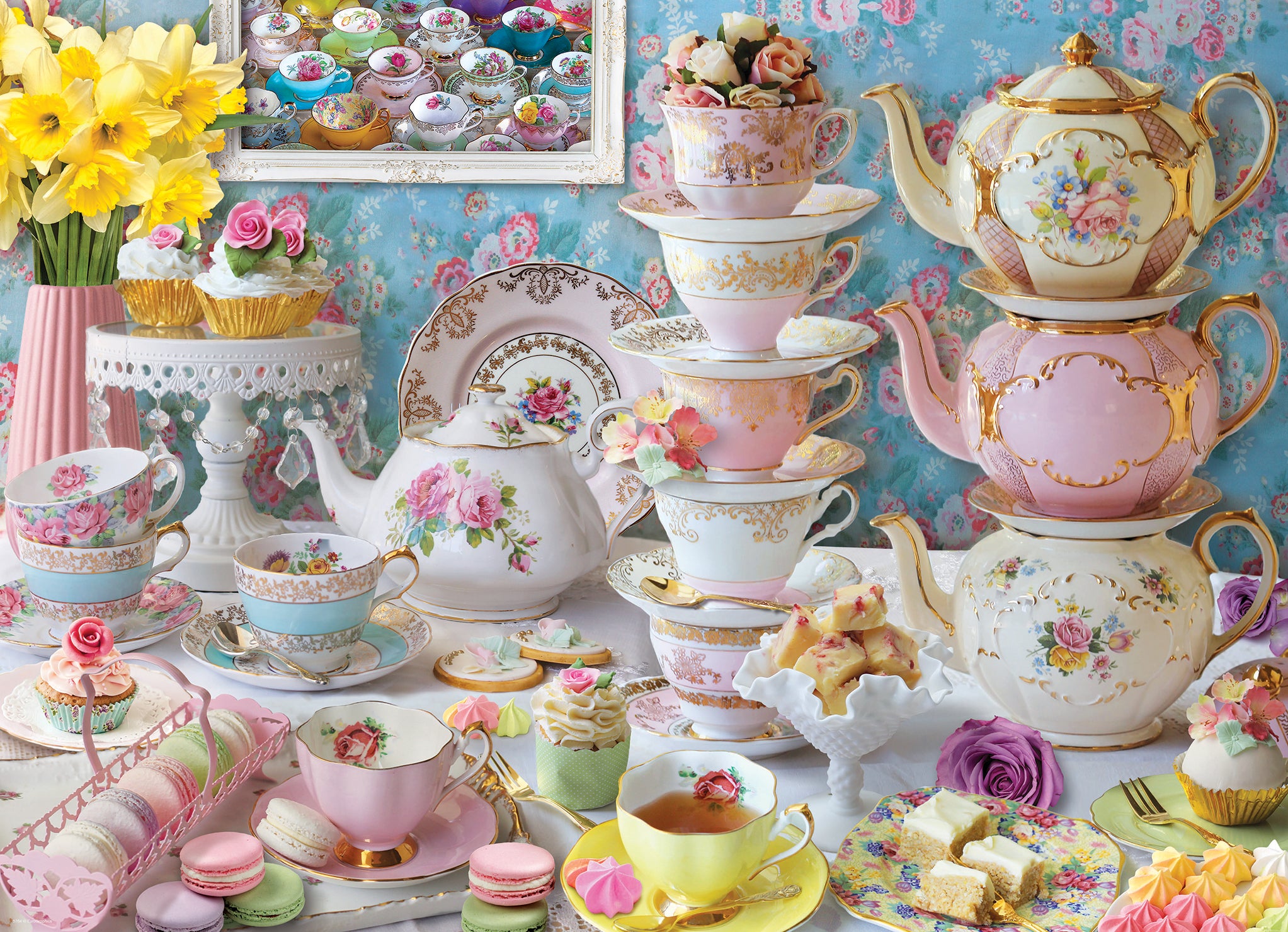 Tea Collection 1000 Piece Puzzle