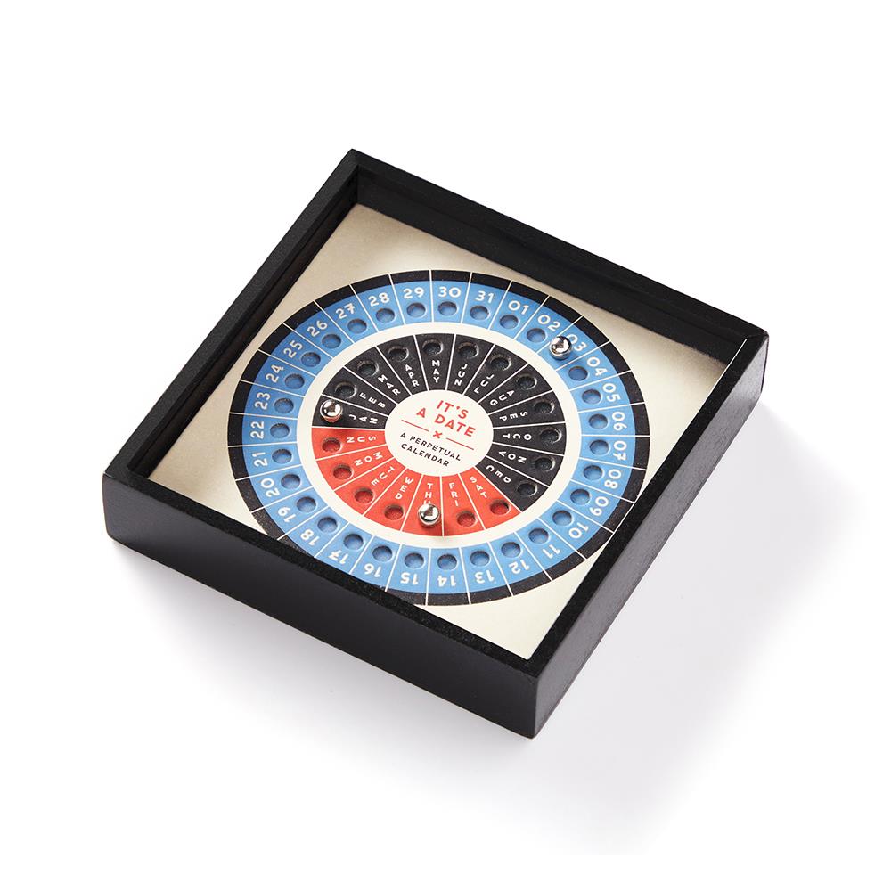 Its A Date Perpetual Box Calendar - Online Only