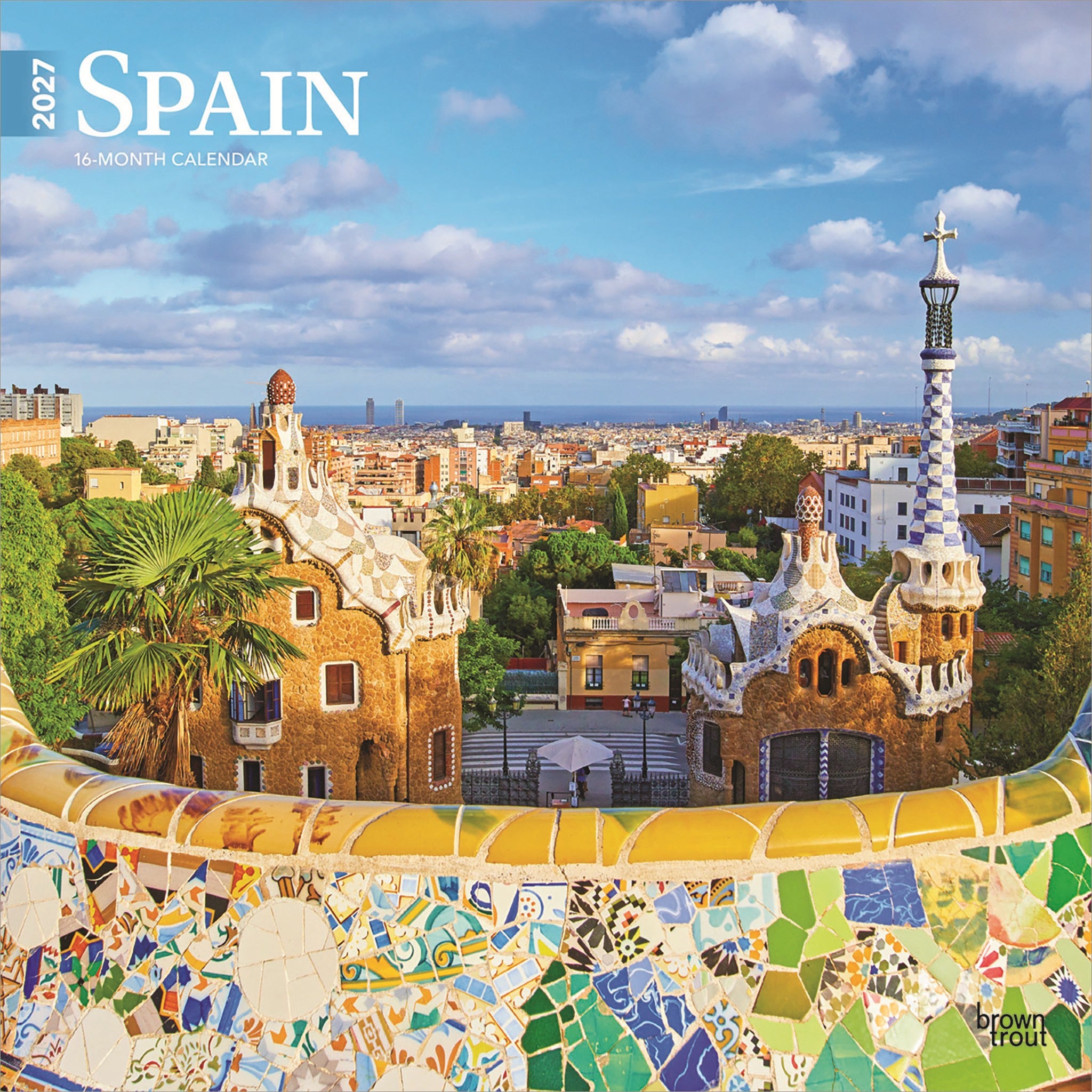 Spain 2027 Wall Calendar