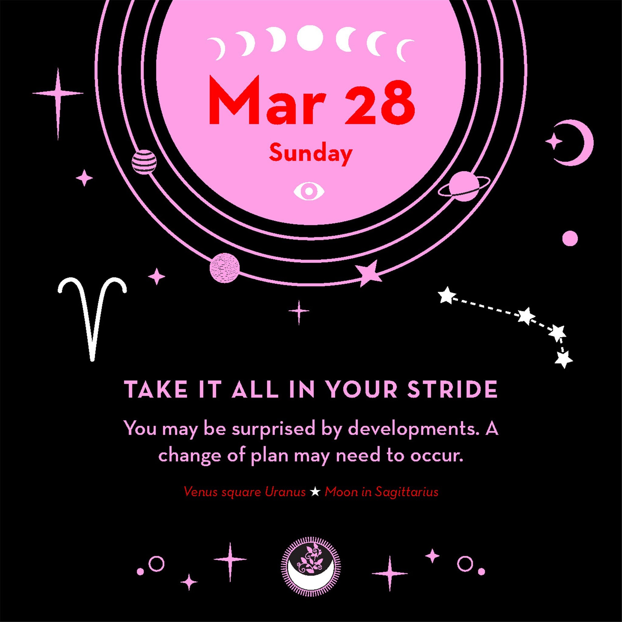 Calendrier de bureau astrologie 2027