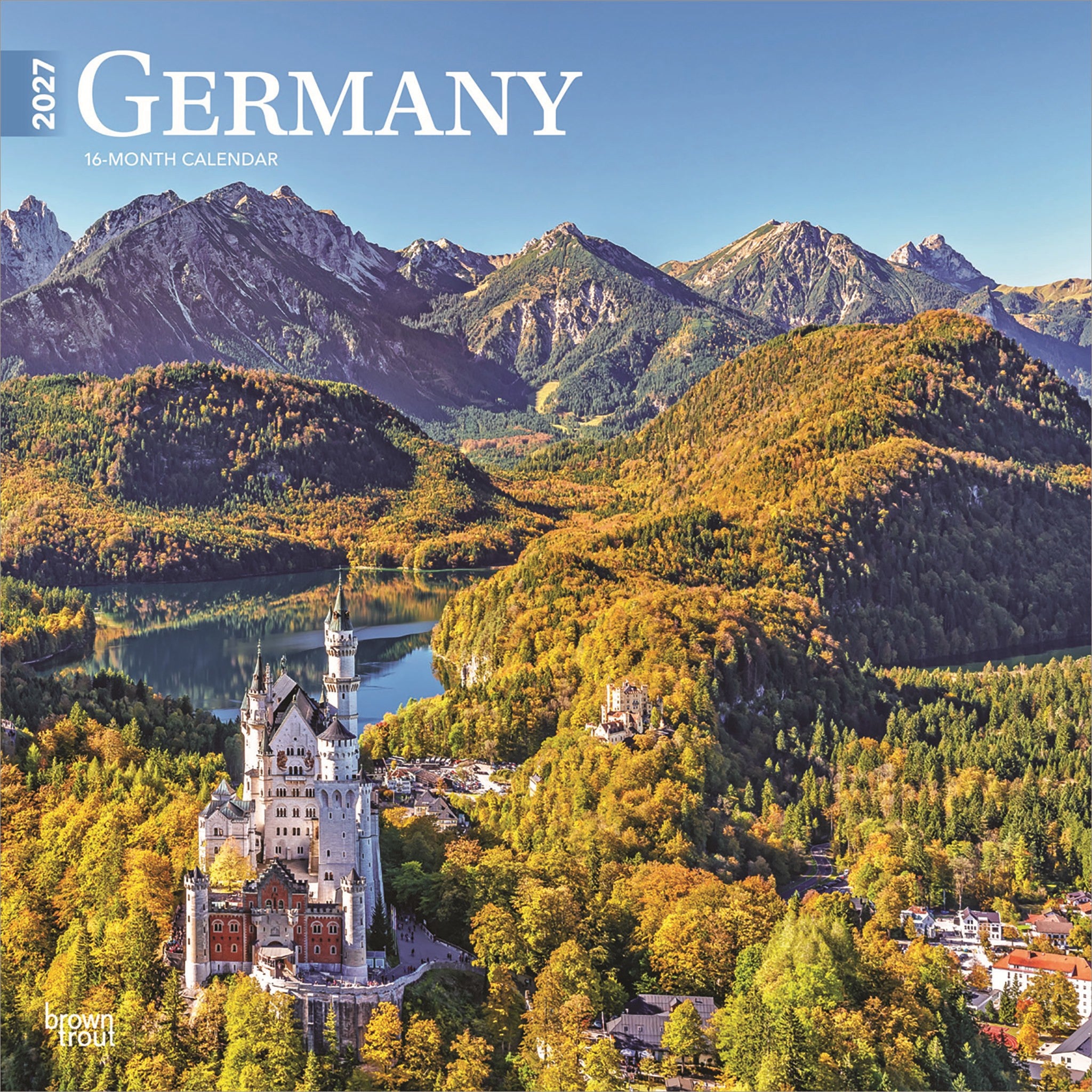 Germany 2027 Wall Calendar