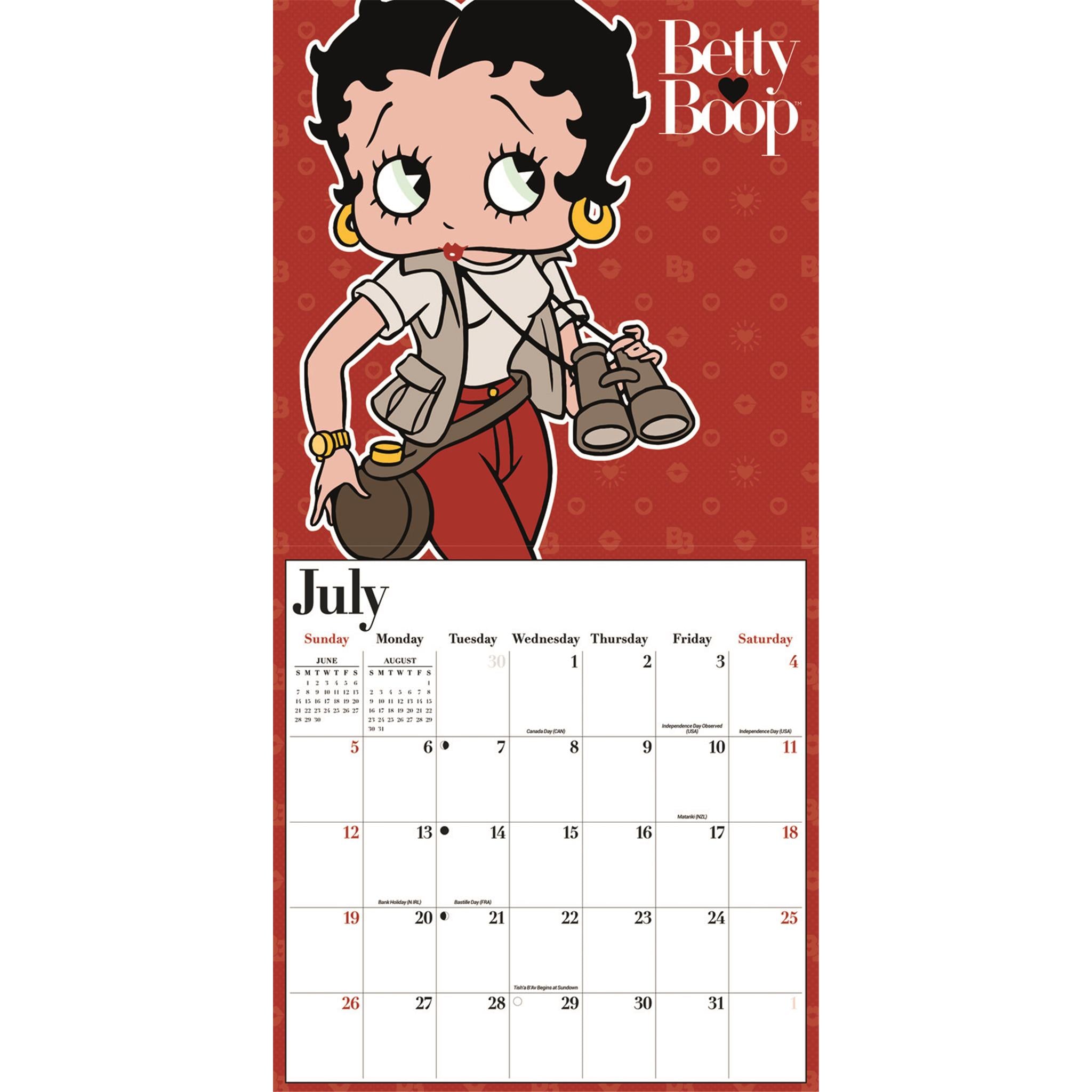 Calendrier mural Betty Boop 2026