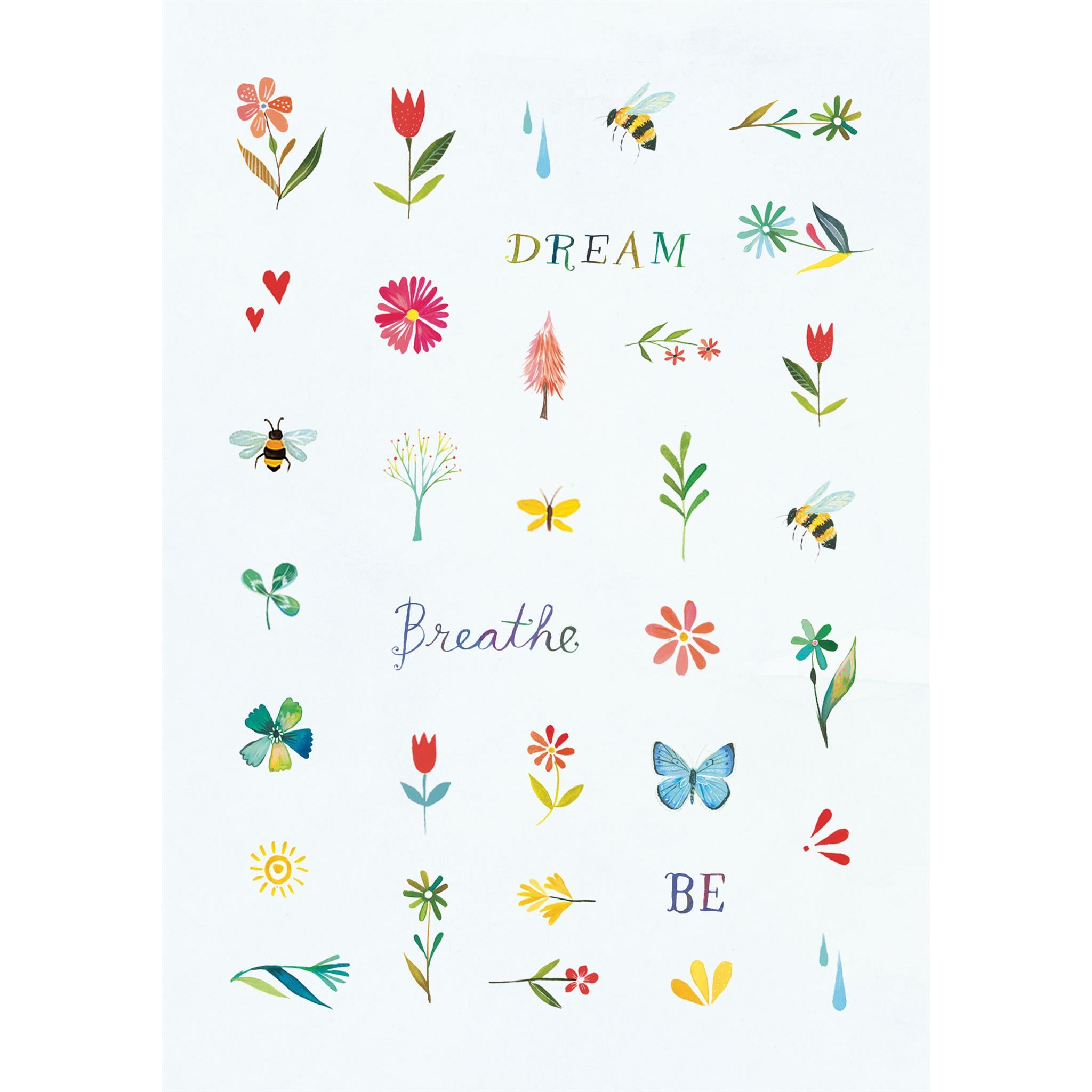 Pack d'autocollants Katie Daisy