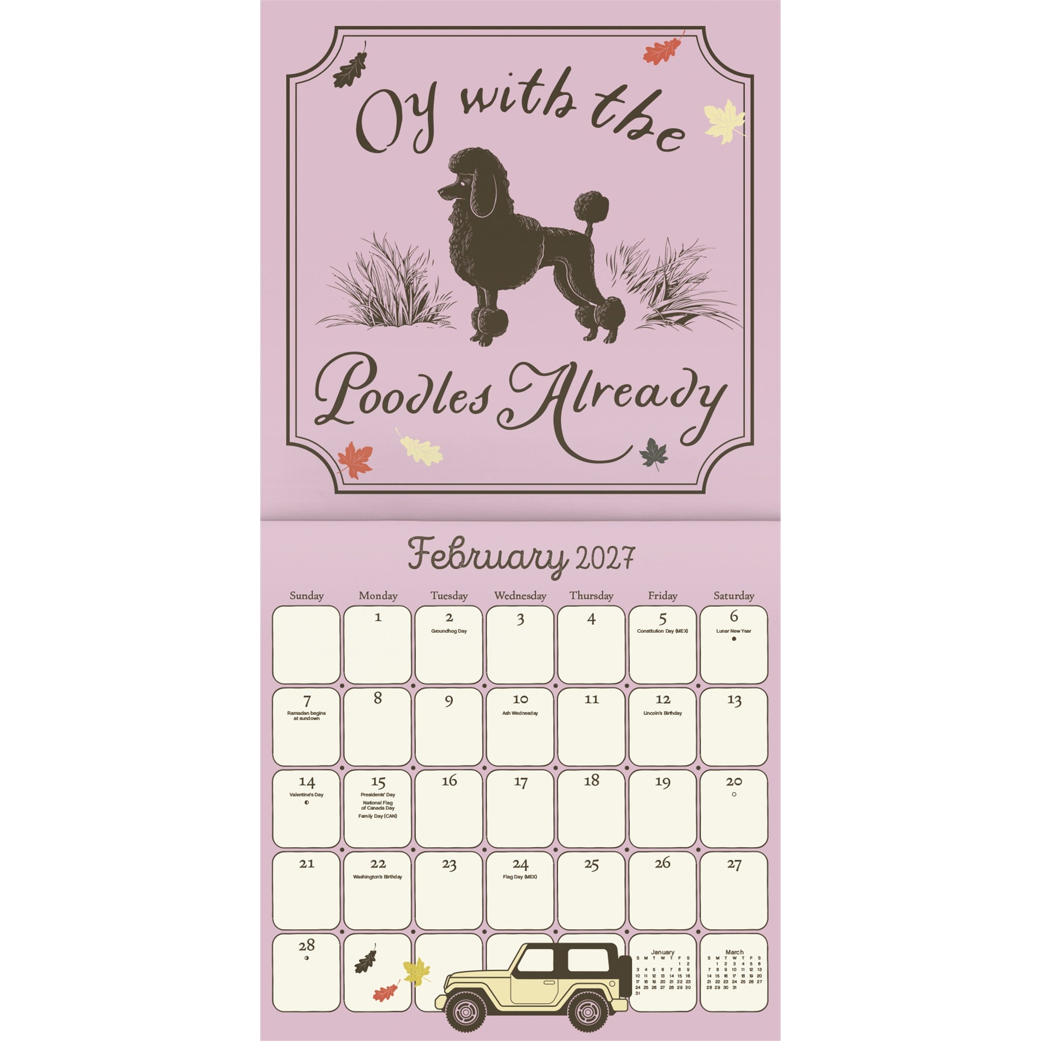 Gilmore Girls 2027 Wall Calendar