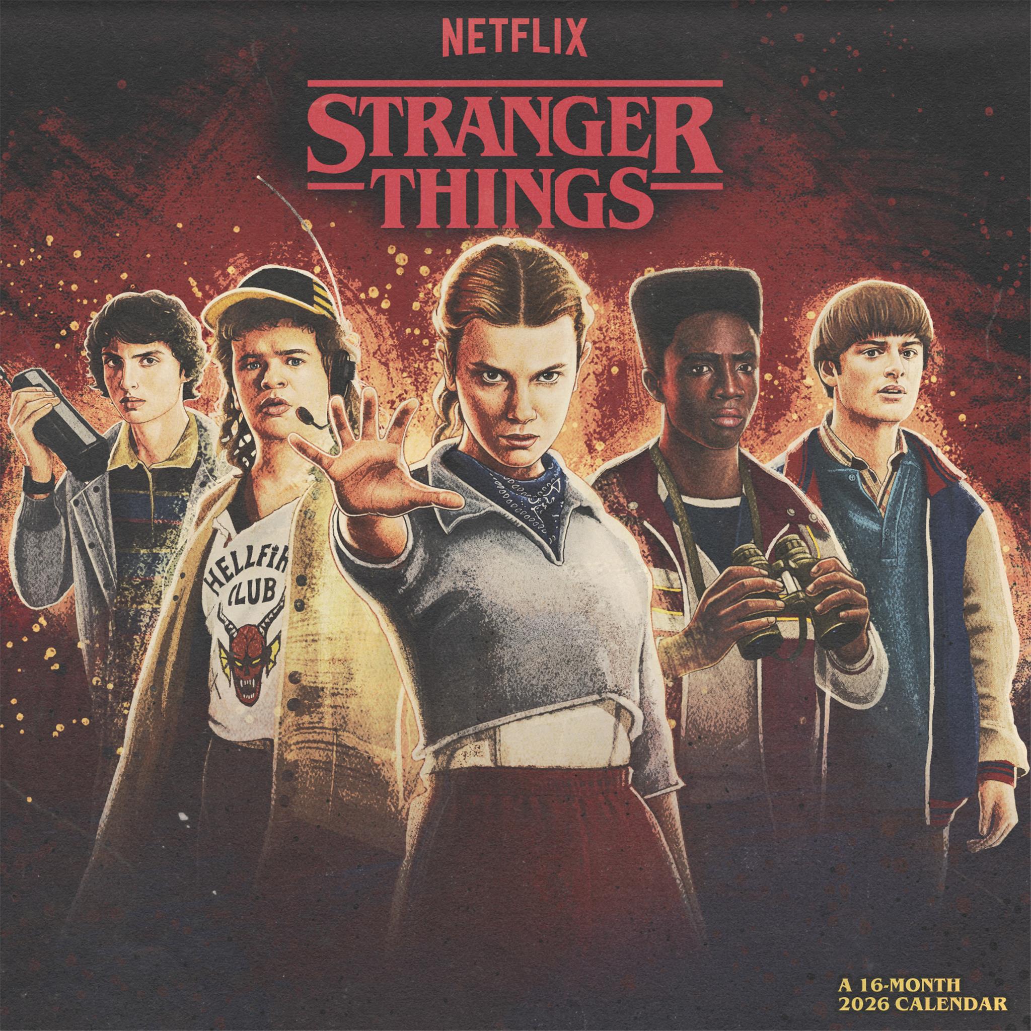 Mini-calendrier Stranger Things 2026