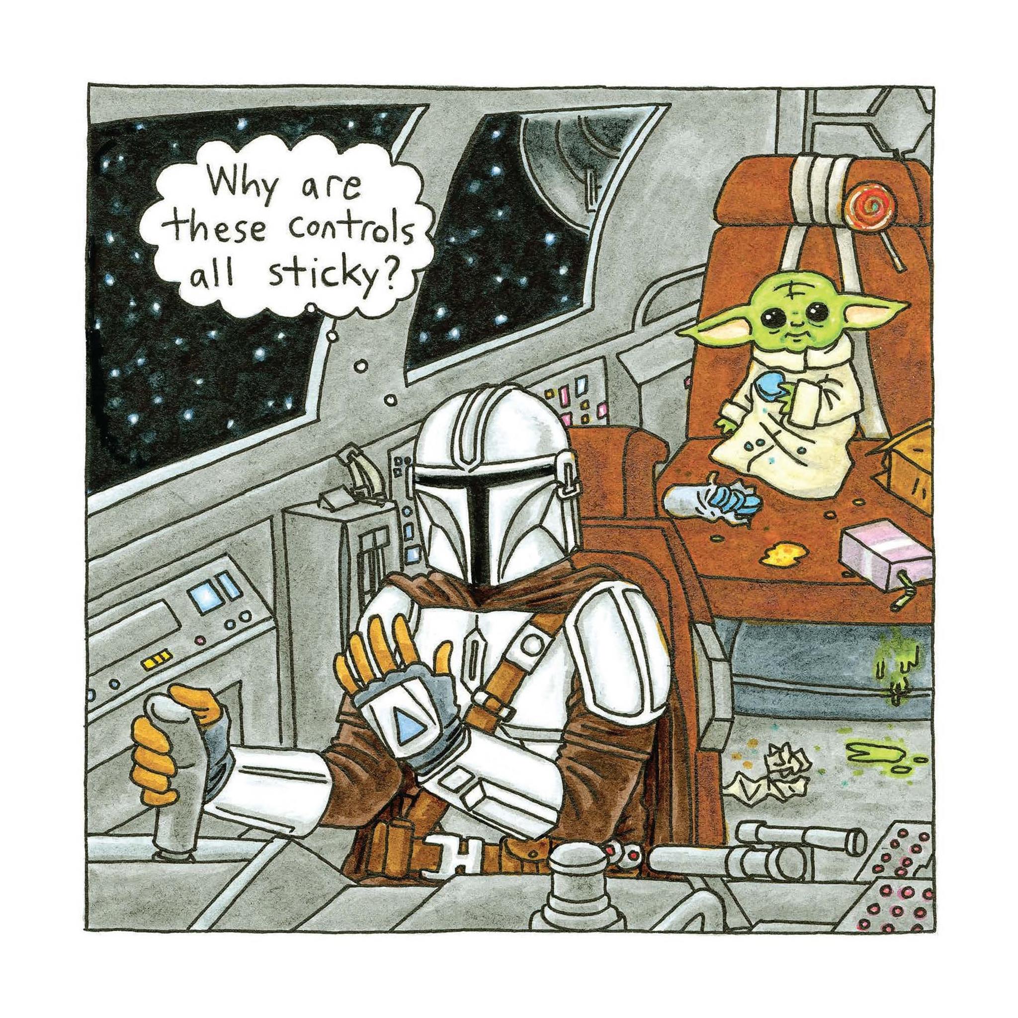 Calendrier mural 2026 de The Mandalorian and Child - Disponible uniquement en ligne