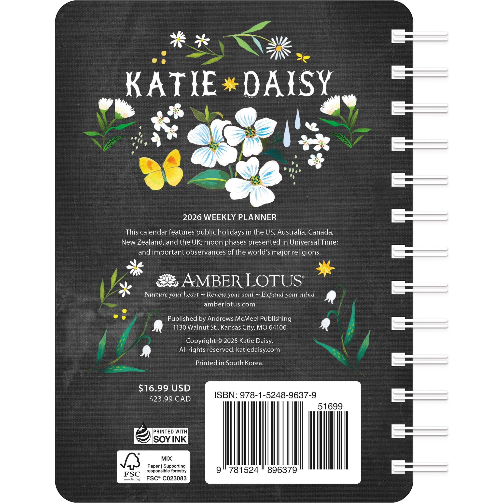 Katie Daisy 2026 Engagement Calendar
