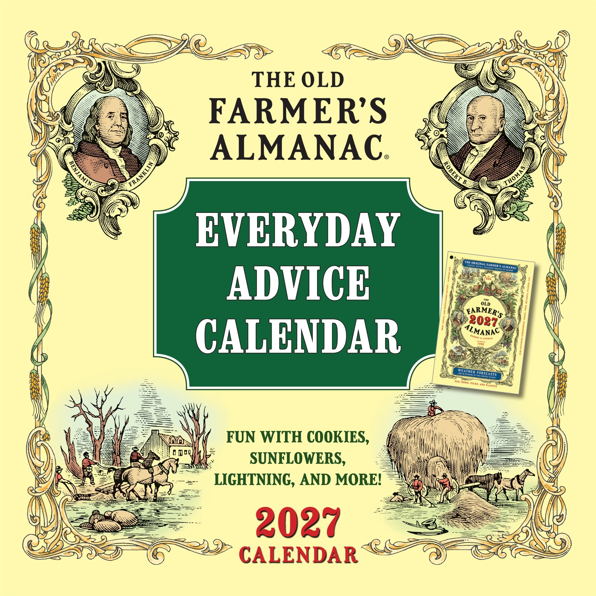 Old Farmer's Almanac Everyday Advice 2027 Mini Calendar