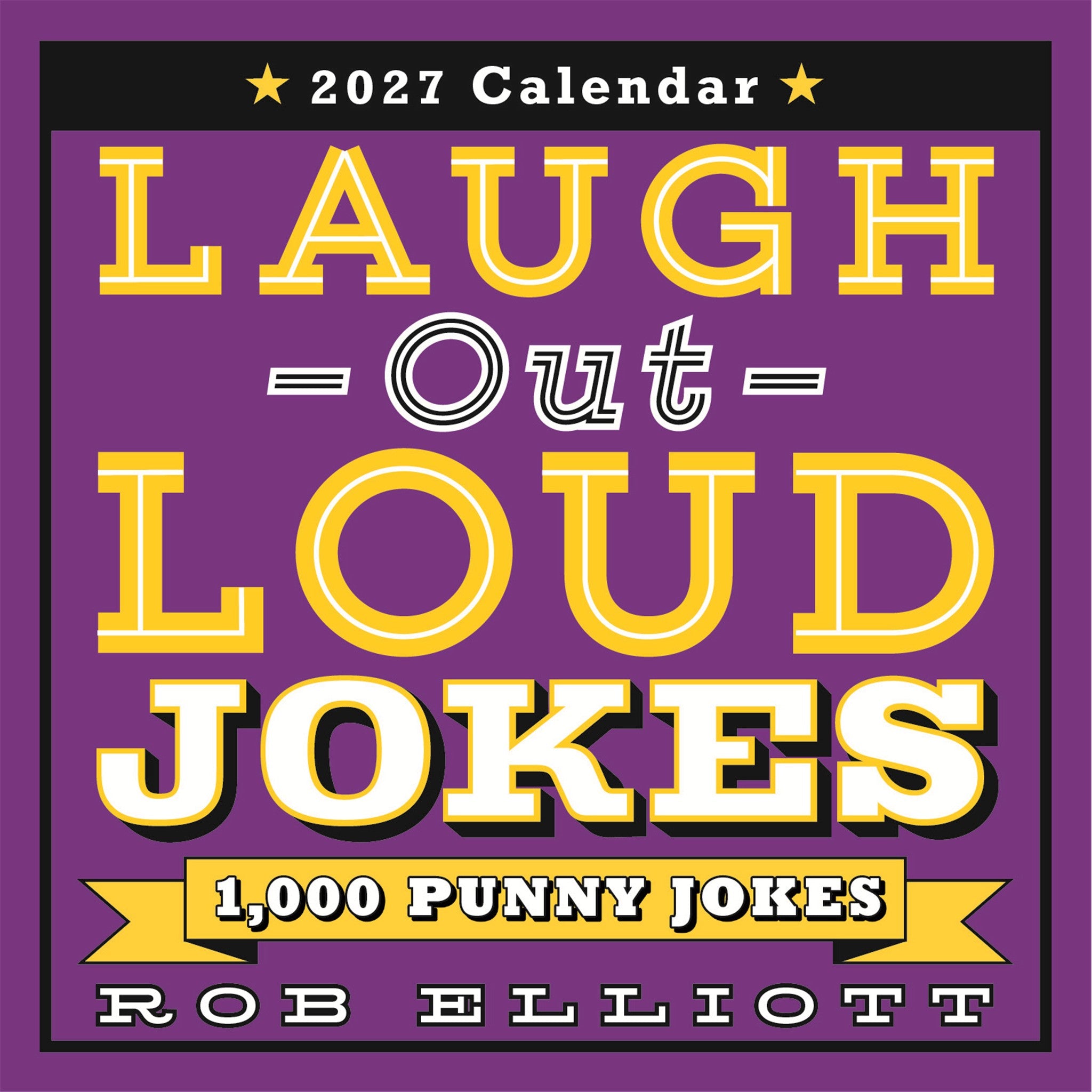 Laugh-Out-Loud Jokes 2027 Box Calendar - Online Only
