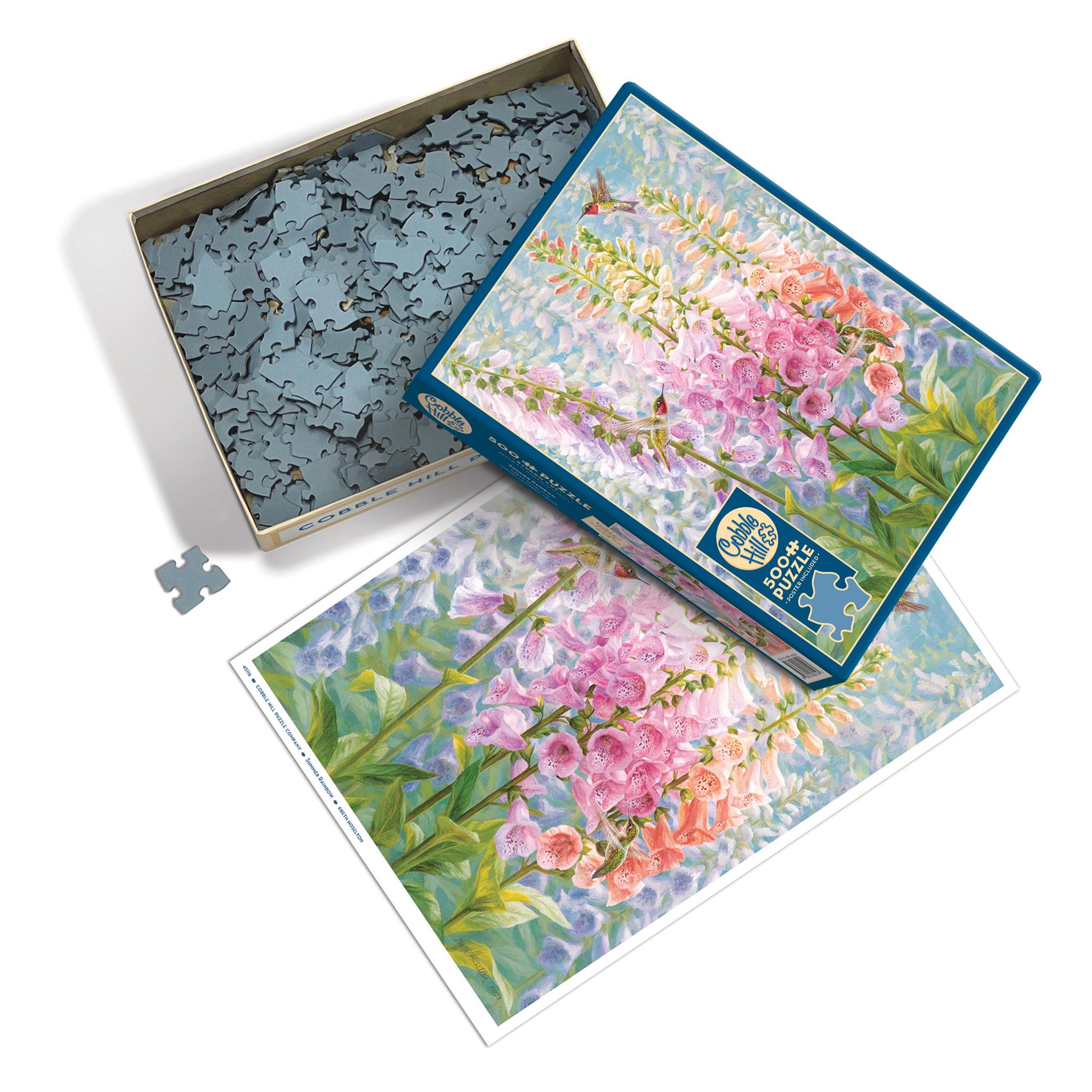 Puzzle arc-en-ciel d'été de 500 pièces